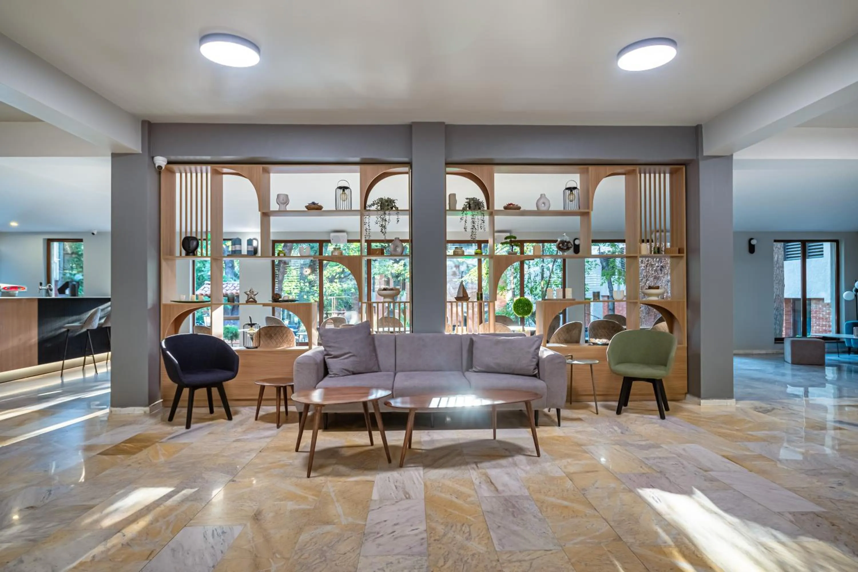 Lobby or reception in Hotel PRESLAV