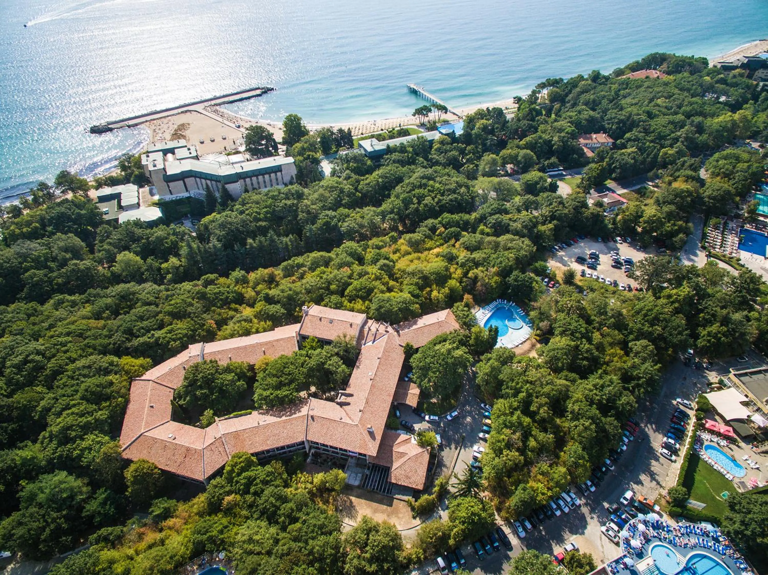 Bird's eye view in Hotel PRESLAV