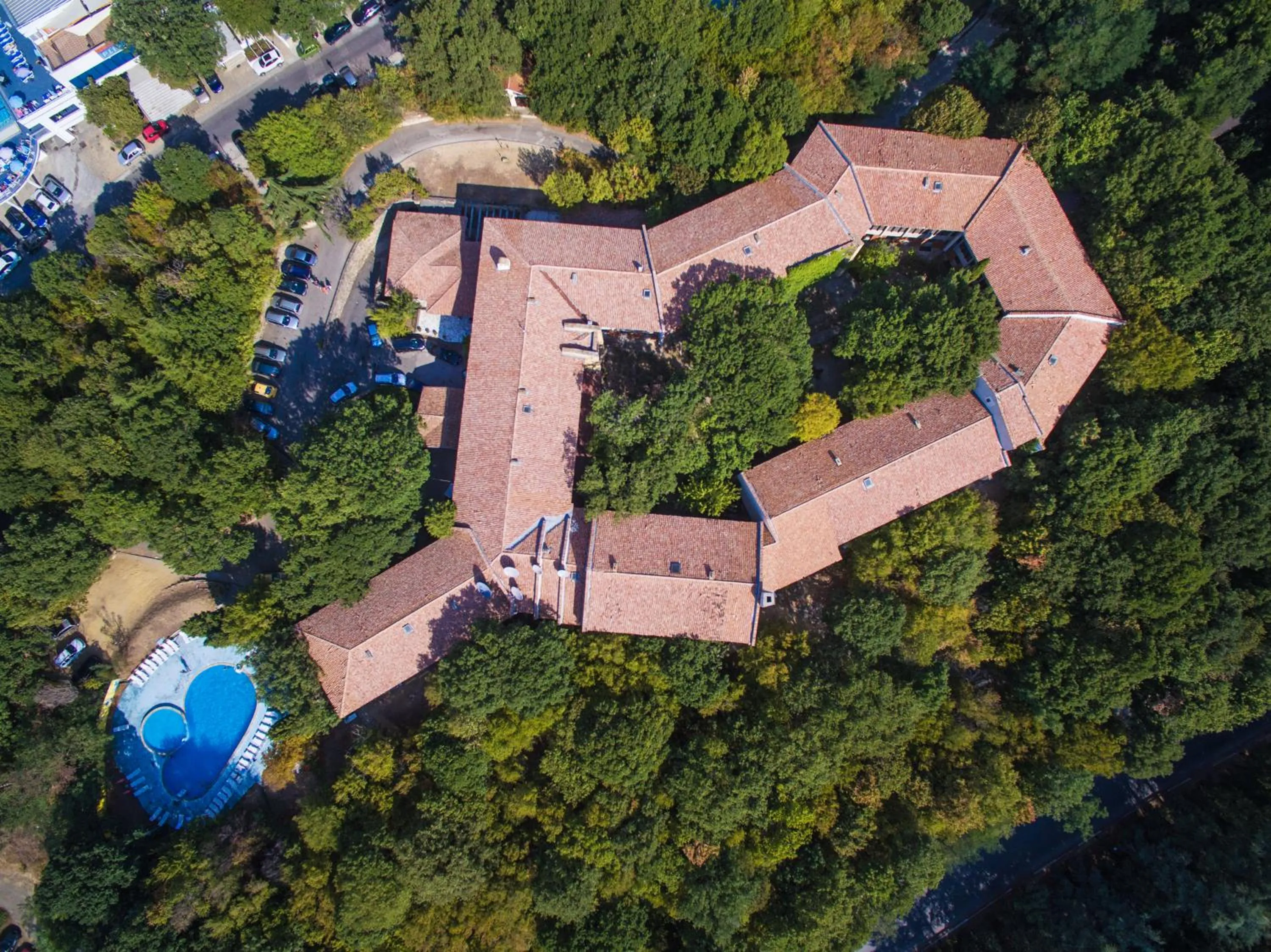 Bird's eye view in Hotel PRESLAV