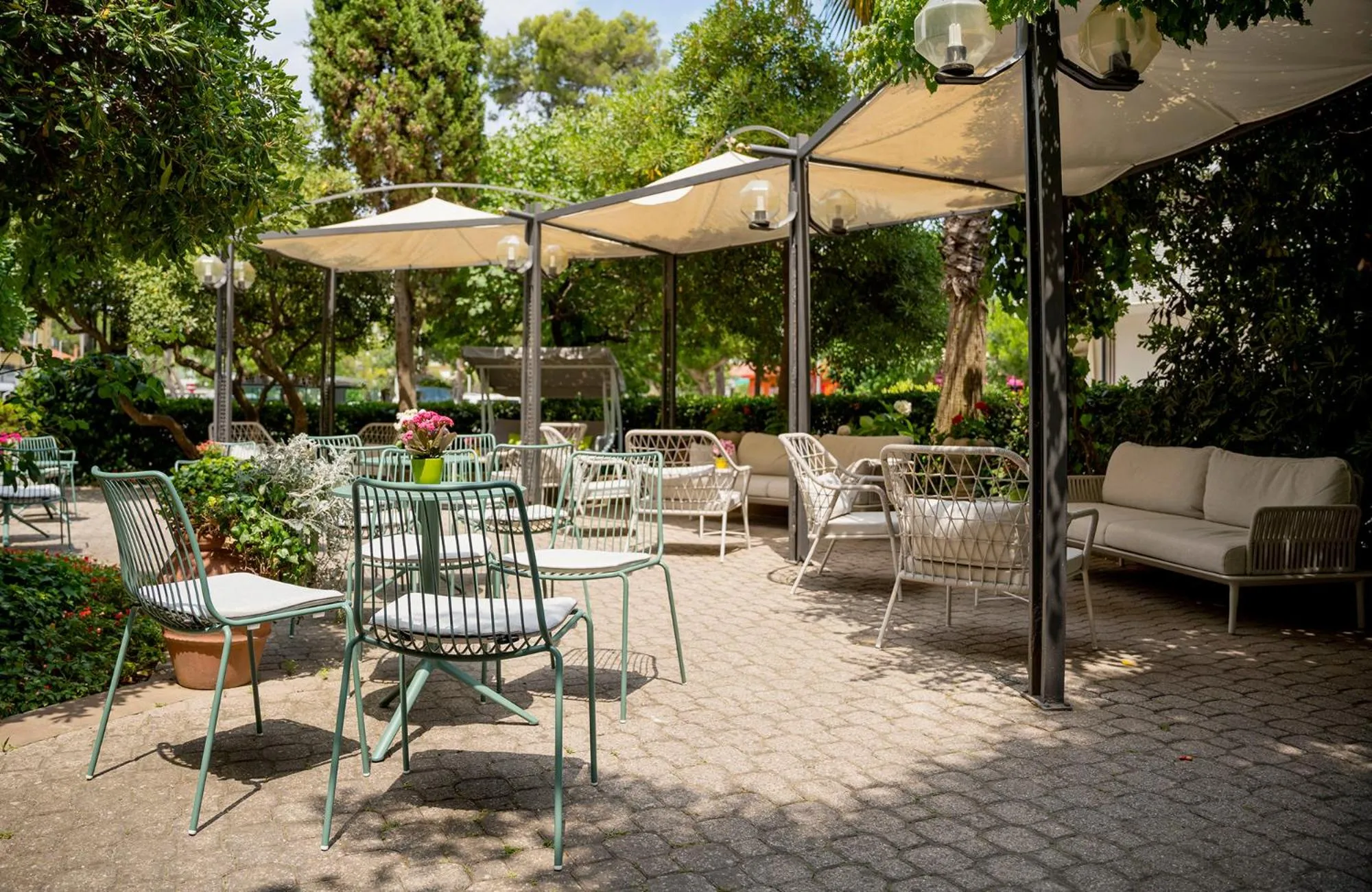 Garden in Hotel Stella