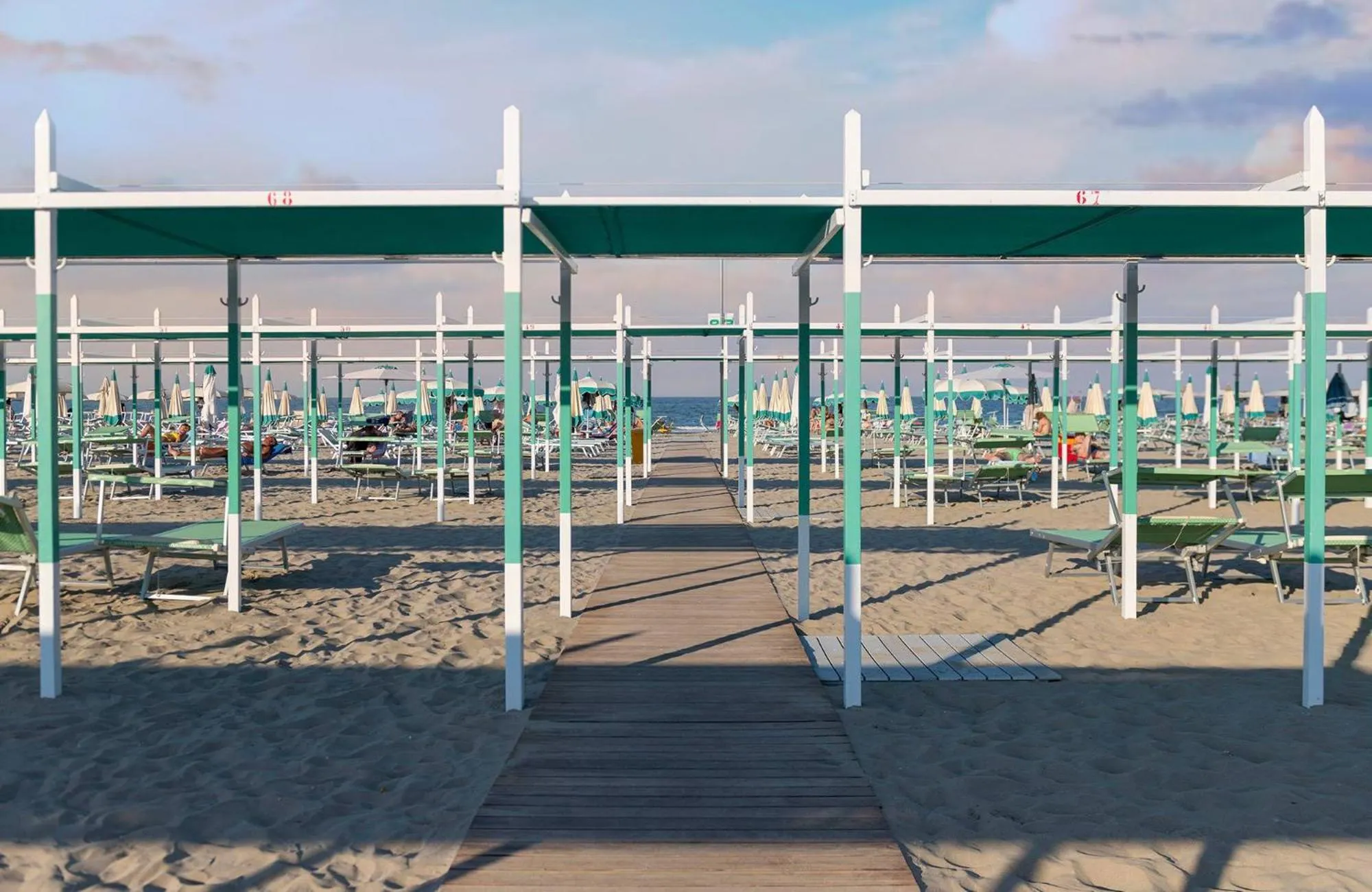 Beach in Hotel Stella