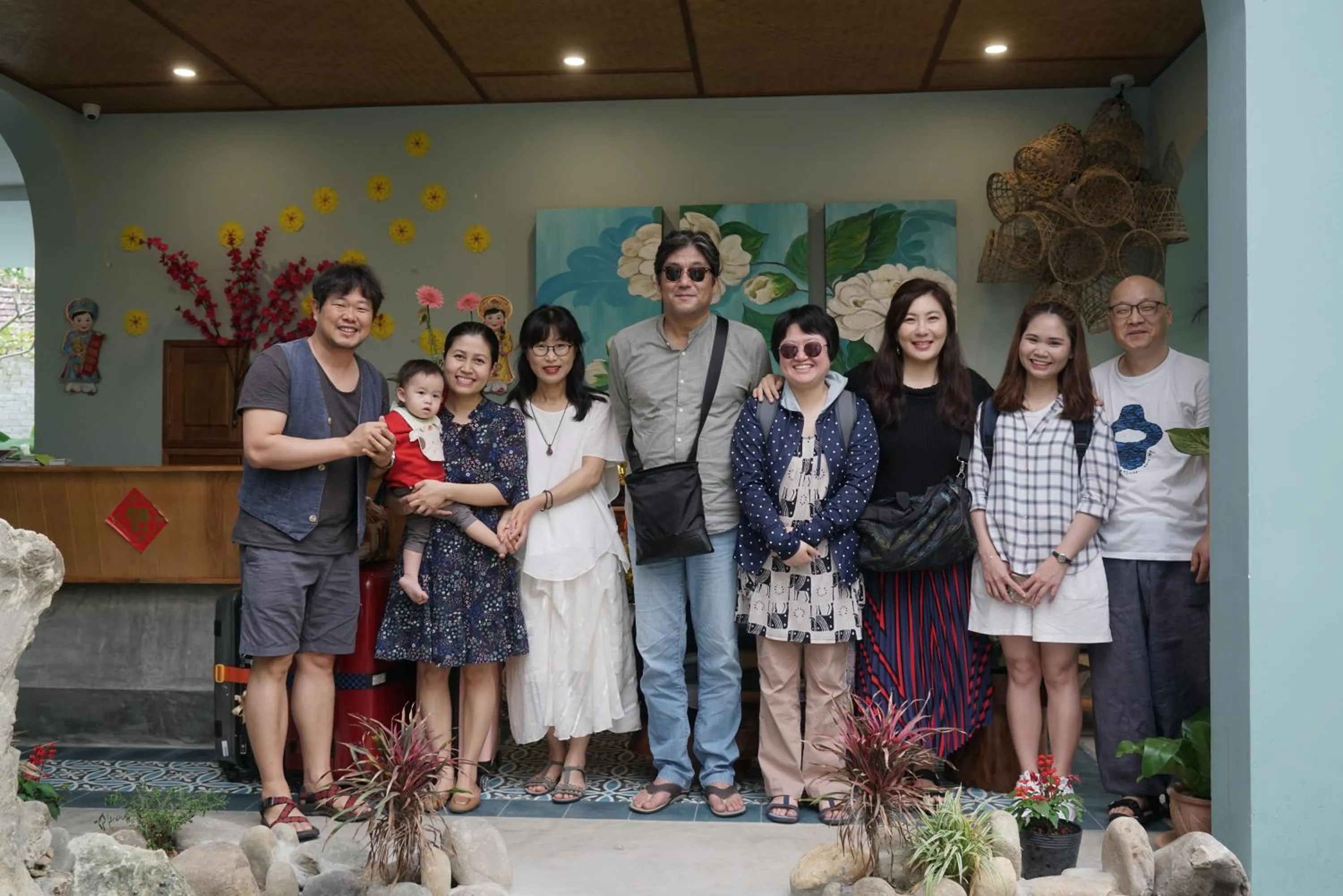 Communal lounge/ TV room in Villa De Campagne Hoi An- Boutique homestay with pool and family soul