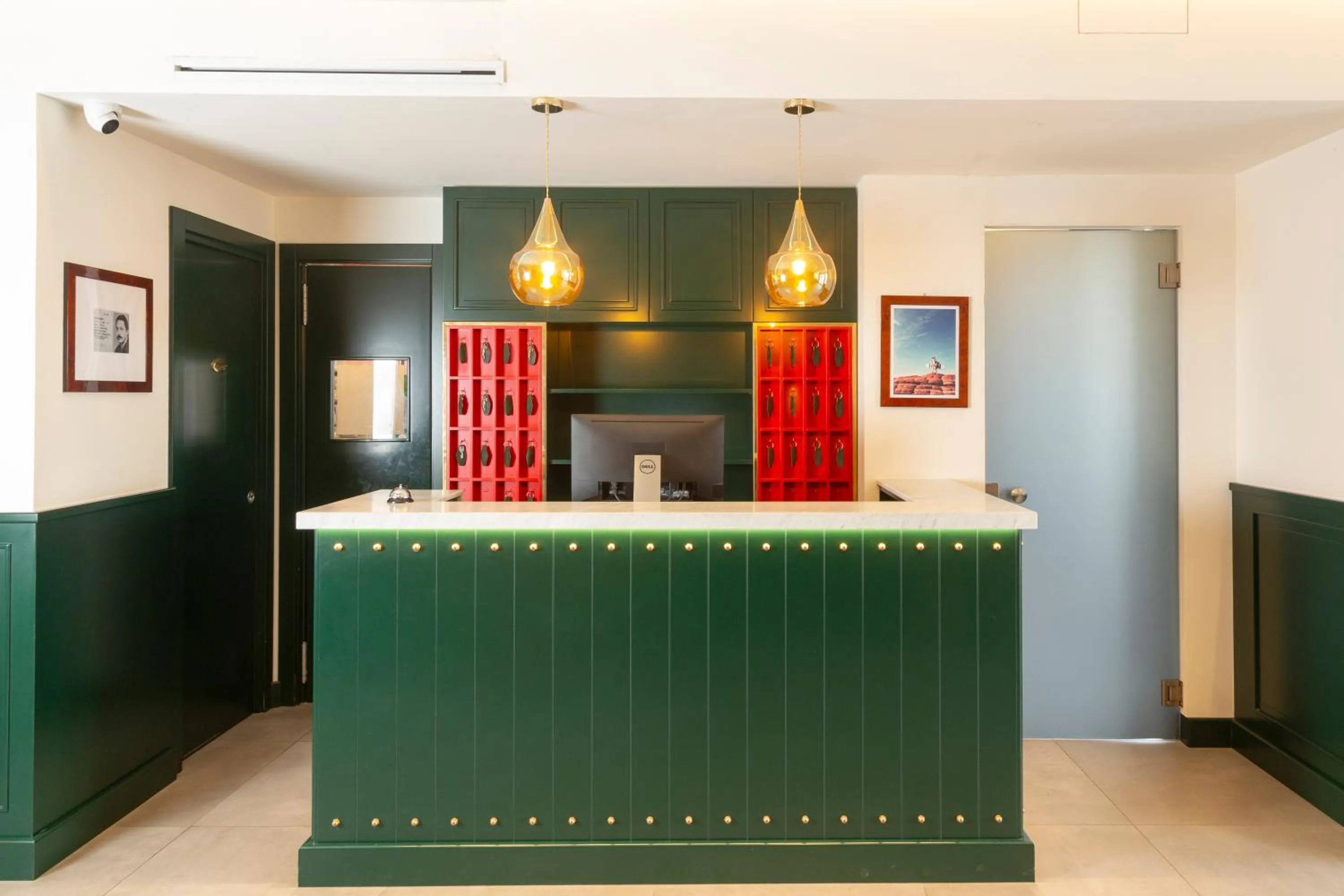 Lobby or reception in Hotel Ghalà