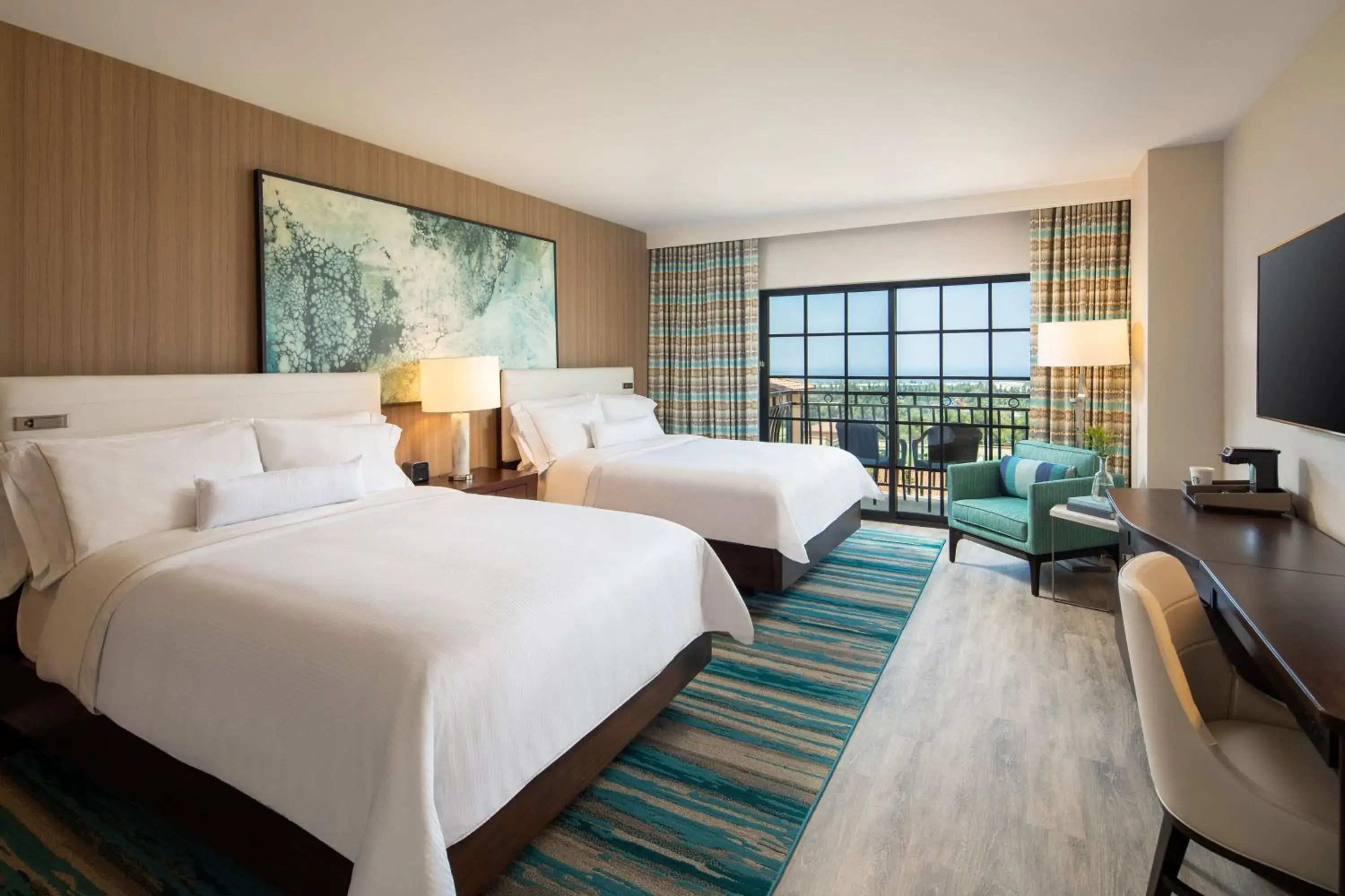 Premium, Guest room, 2 Queen, Coastline view, Balcony in The Westin Carlsbad Resort & Spa Premium, Guest room, 2 Queen, Coastline view, Balcony in The Westin Carlsbad Resort & Spa