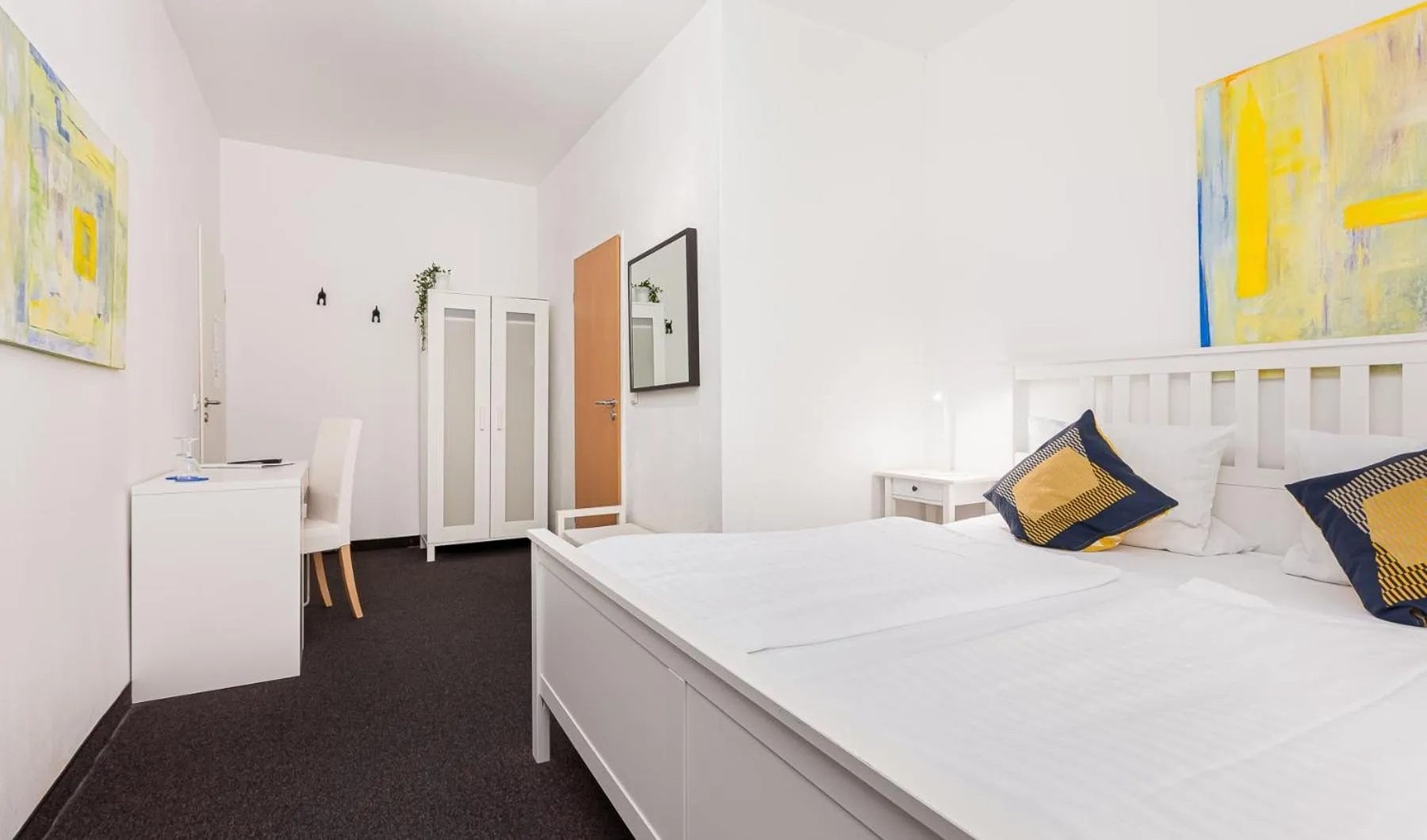 Bed in Hotel Rutherbach