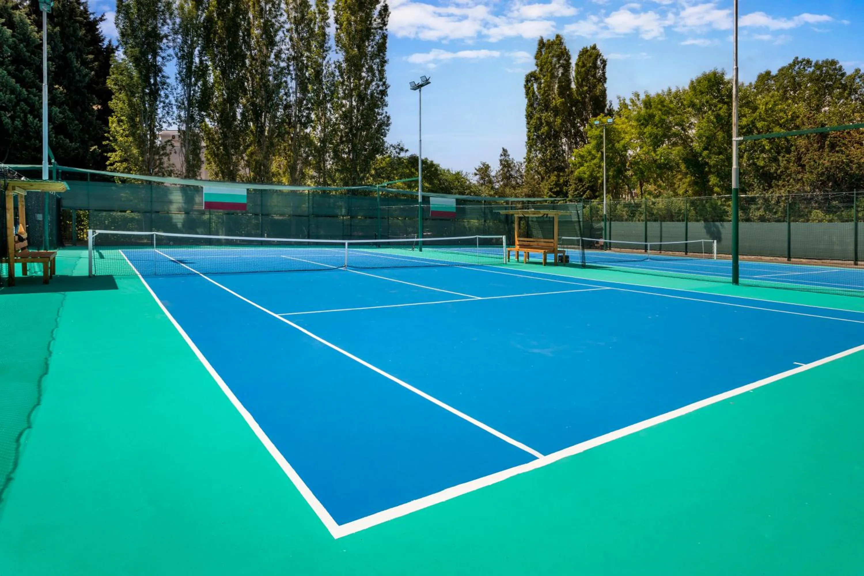 Tennis court in Sol Nessebar Palace All Inclusive
