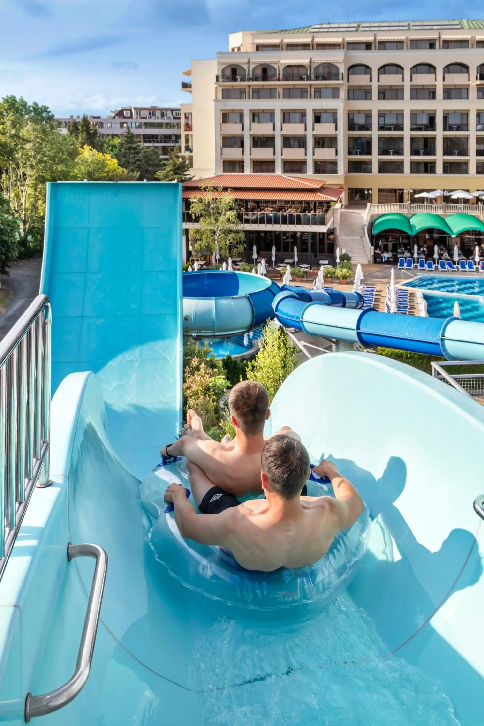 Aqua park in Sol Nessebar Palace All Inclusive