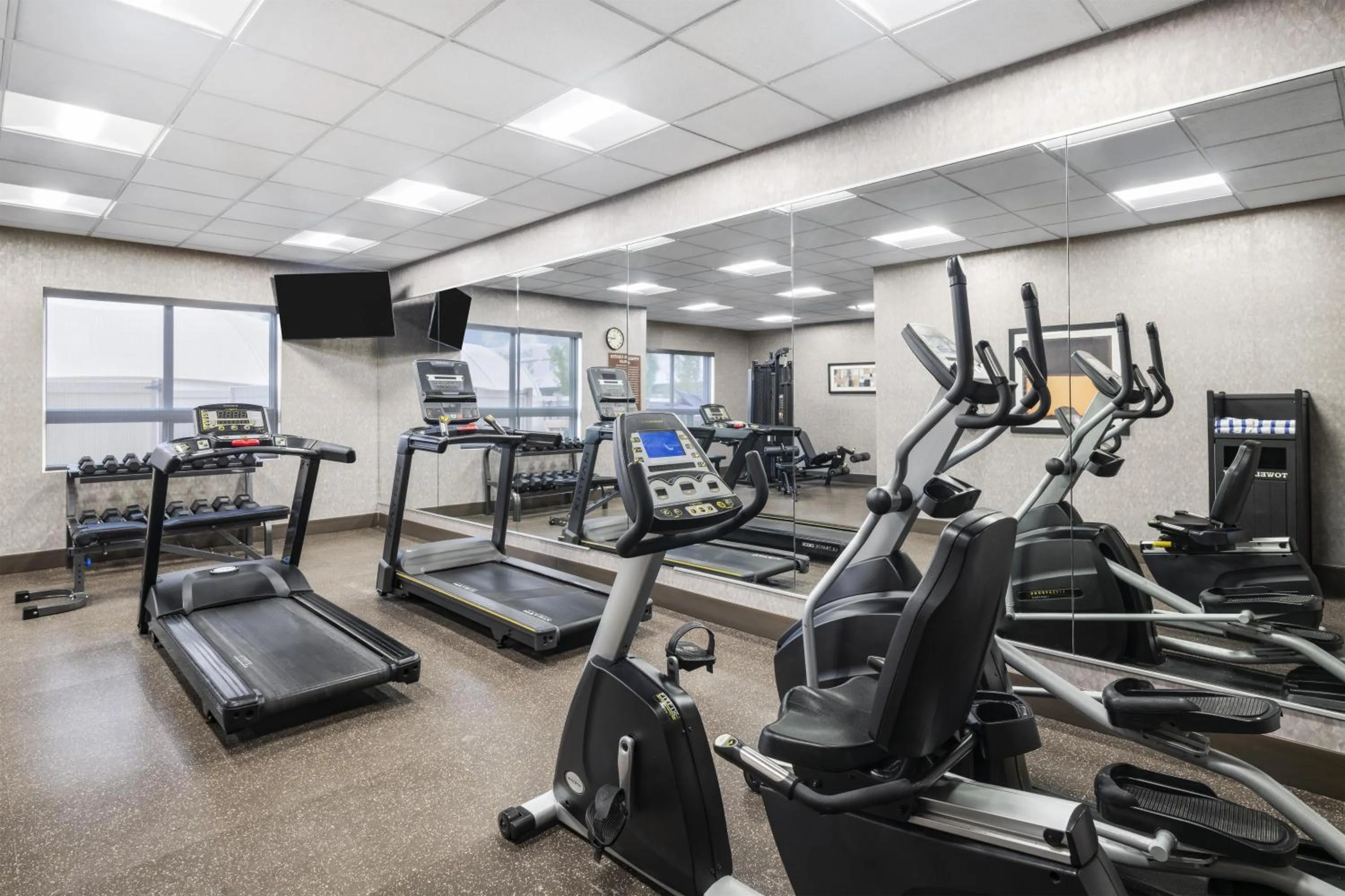 Fitness centre/facilities in Best Western Premier Freeport Inn Calgary Airport