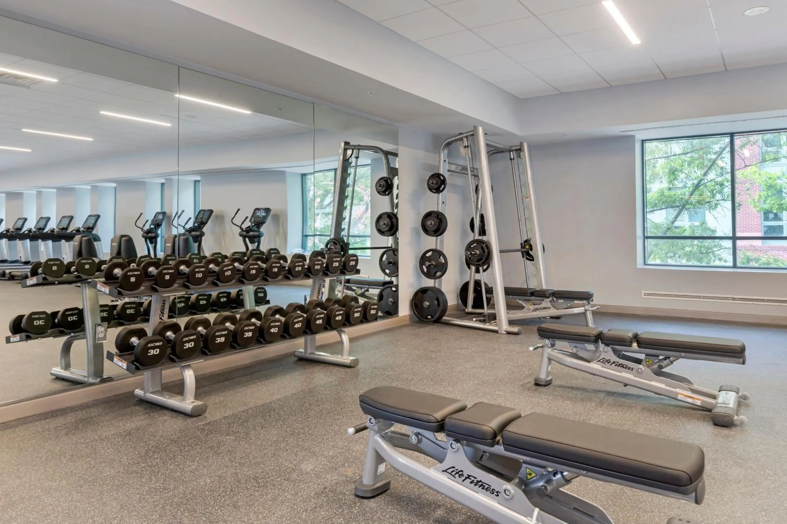 Fitness centre/facilities in Sheraton Suites Old Town Alexandria