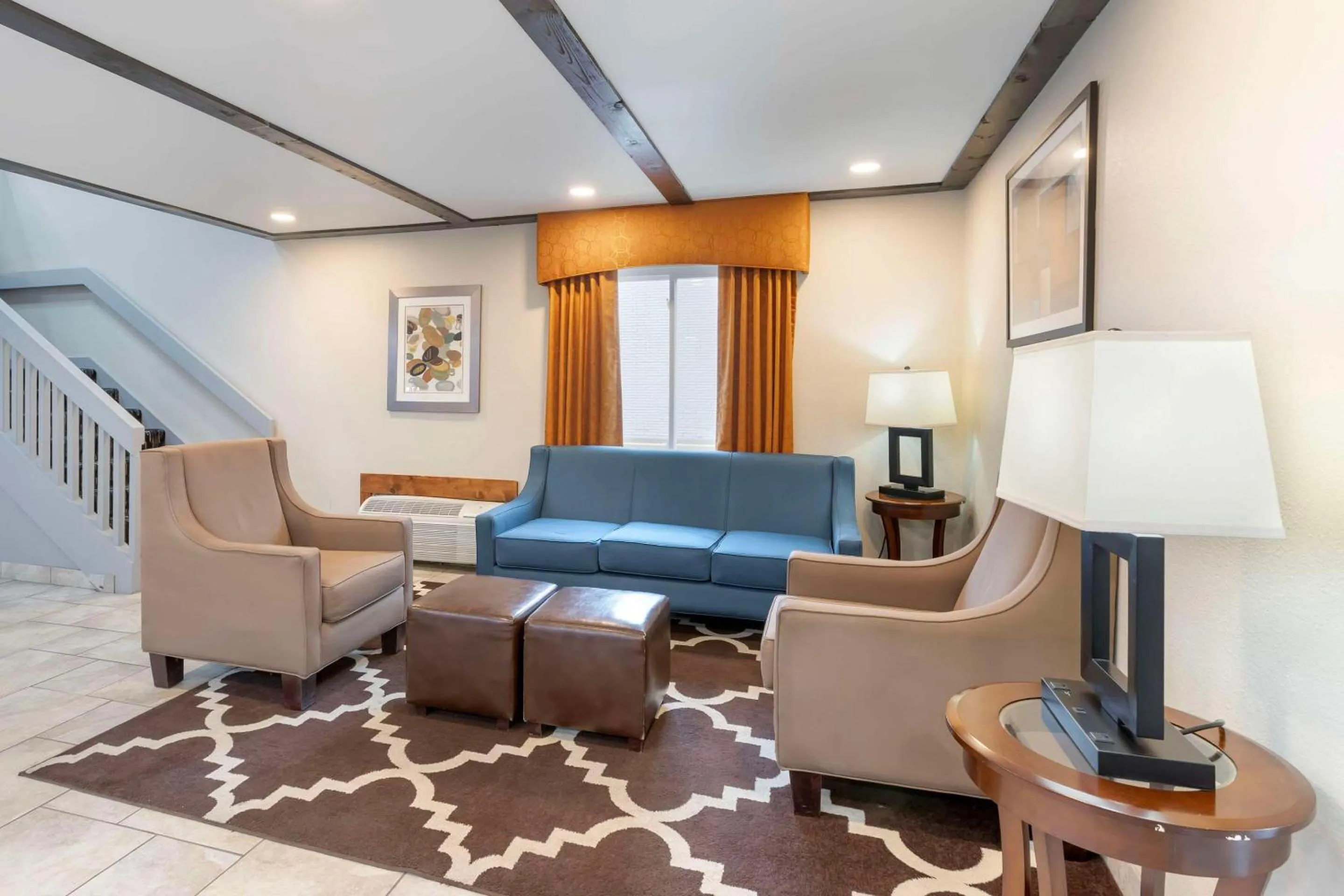 Lobby or reception in Quality Inn Newton at I-80