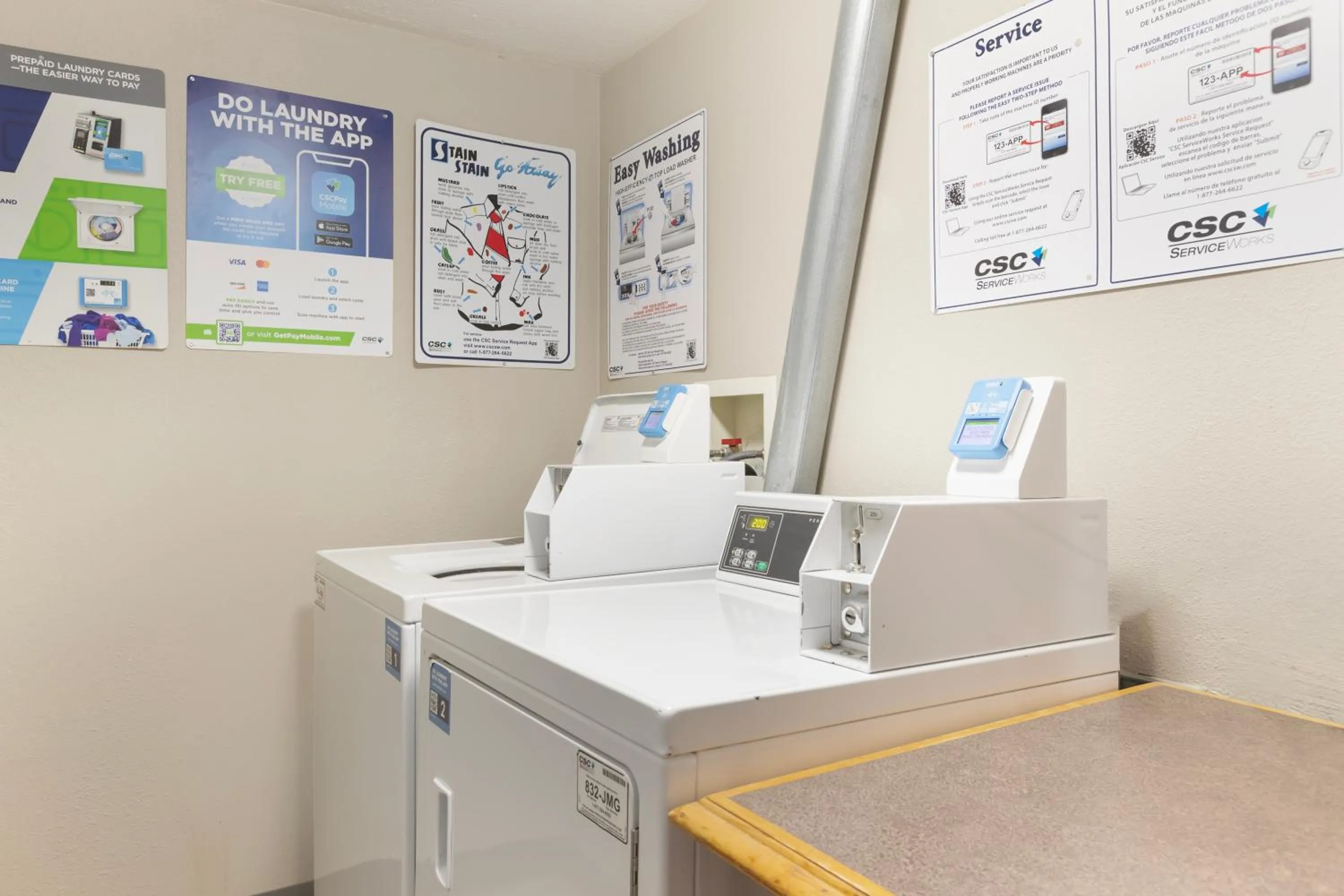 laundry in Quality Inn Newton at I-80