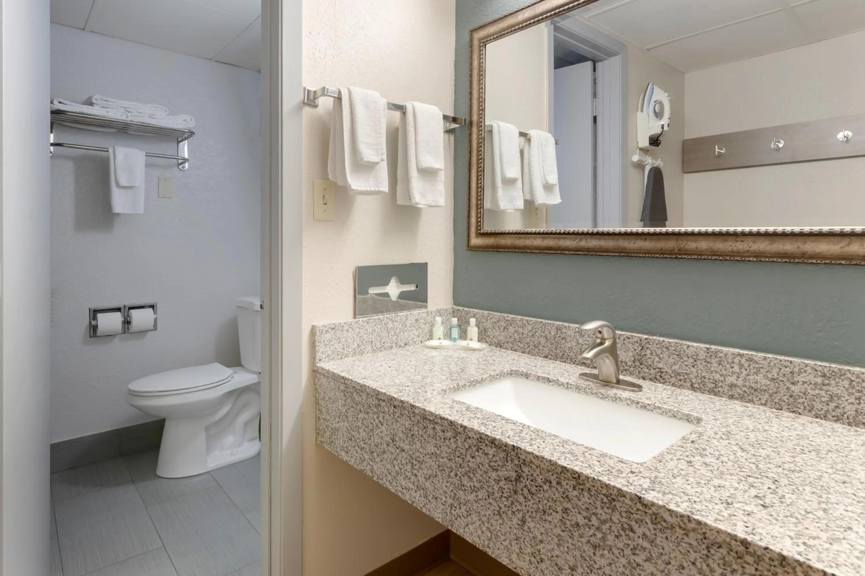 Bathroom in Quality Inn Newton at I-80