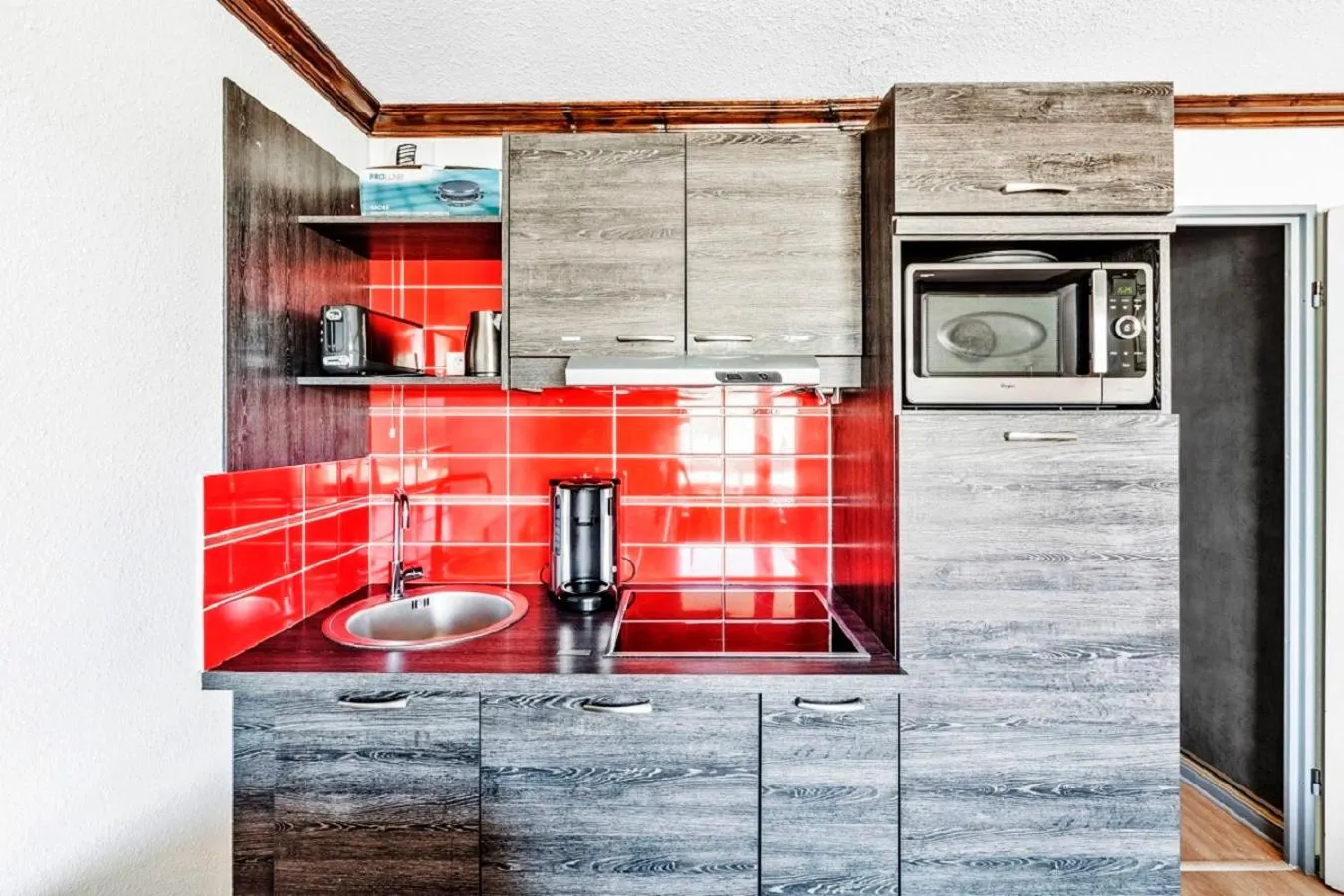 Kitchen or kitchenette in Residence Les Bergers - maeva Home