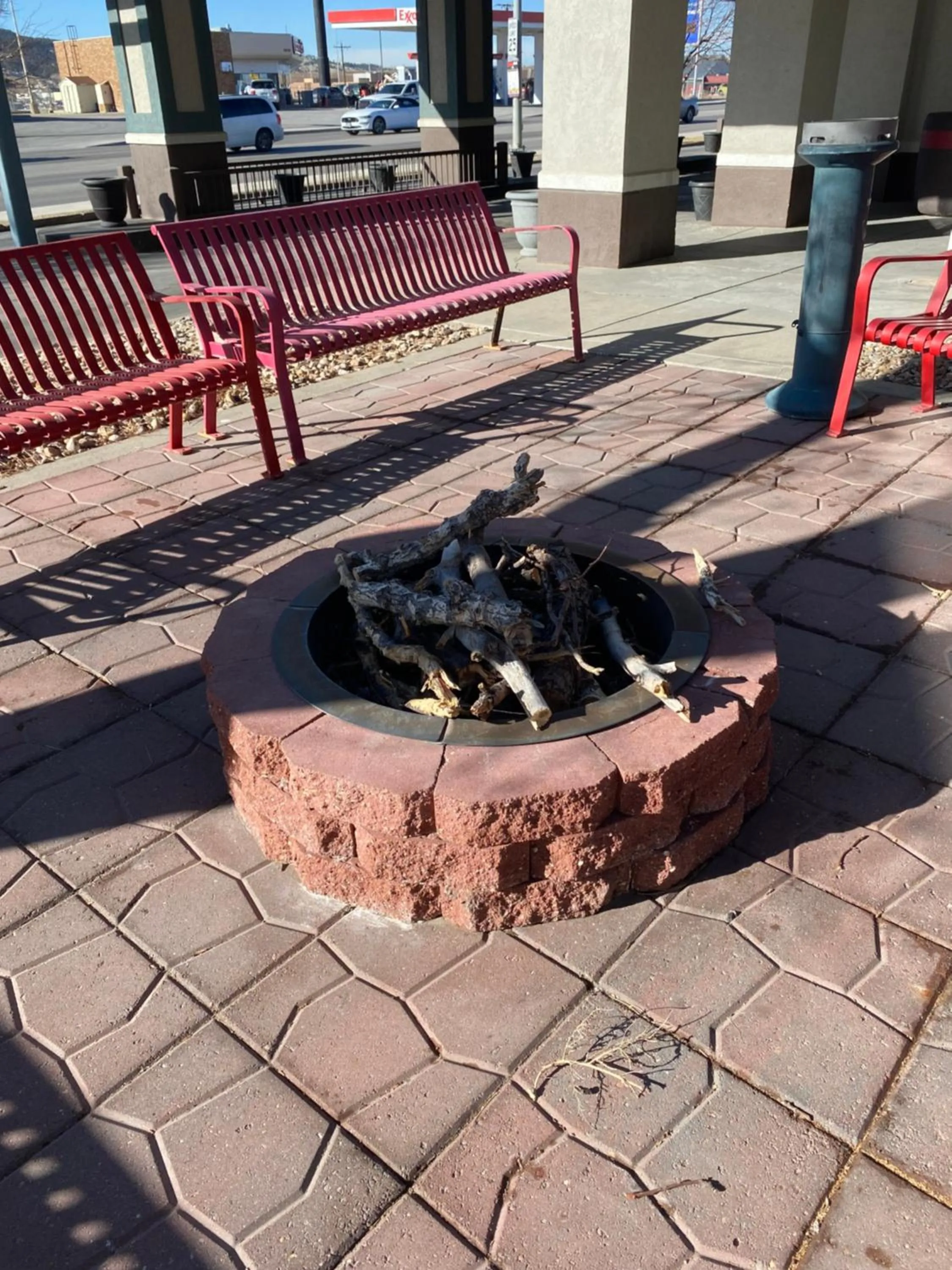 fireplace in Sonesta Essential - Rapid City