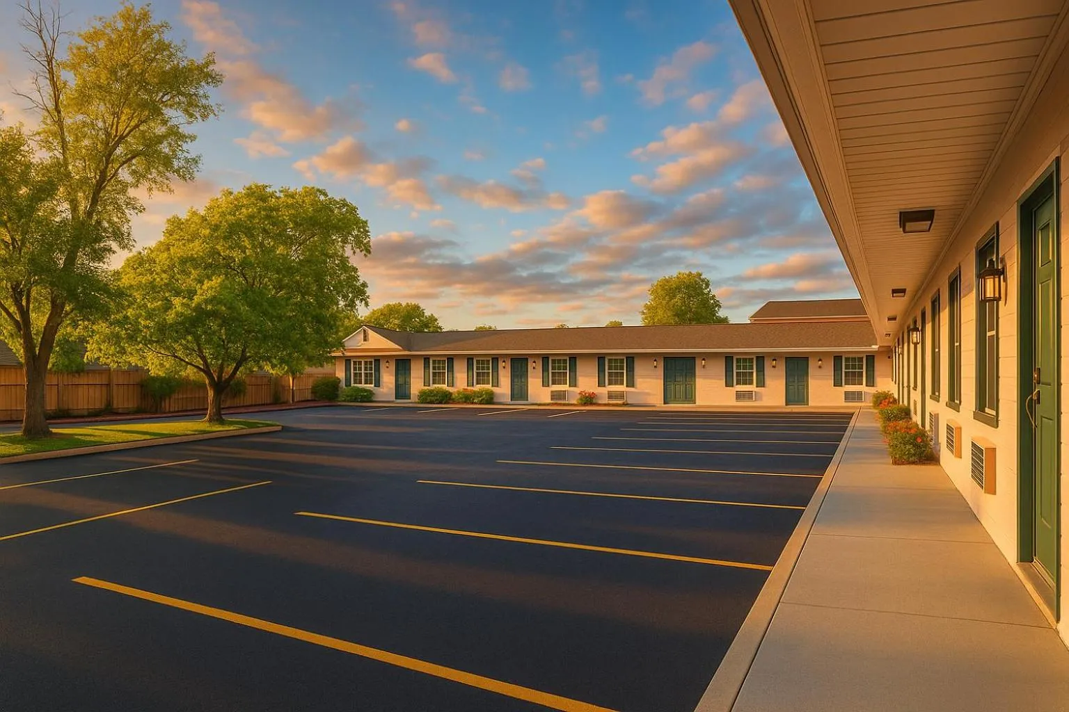 Property building in Boulevard Inn