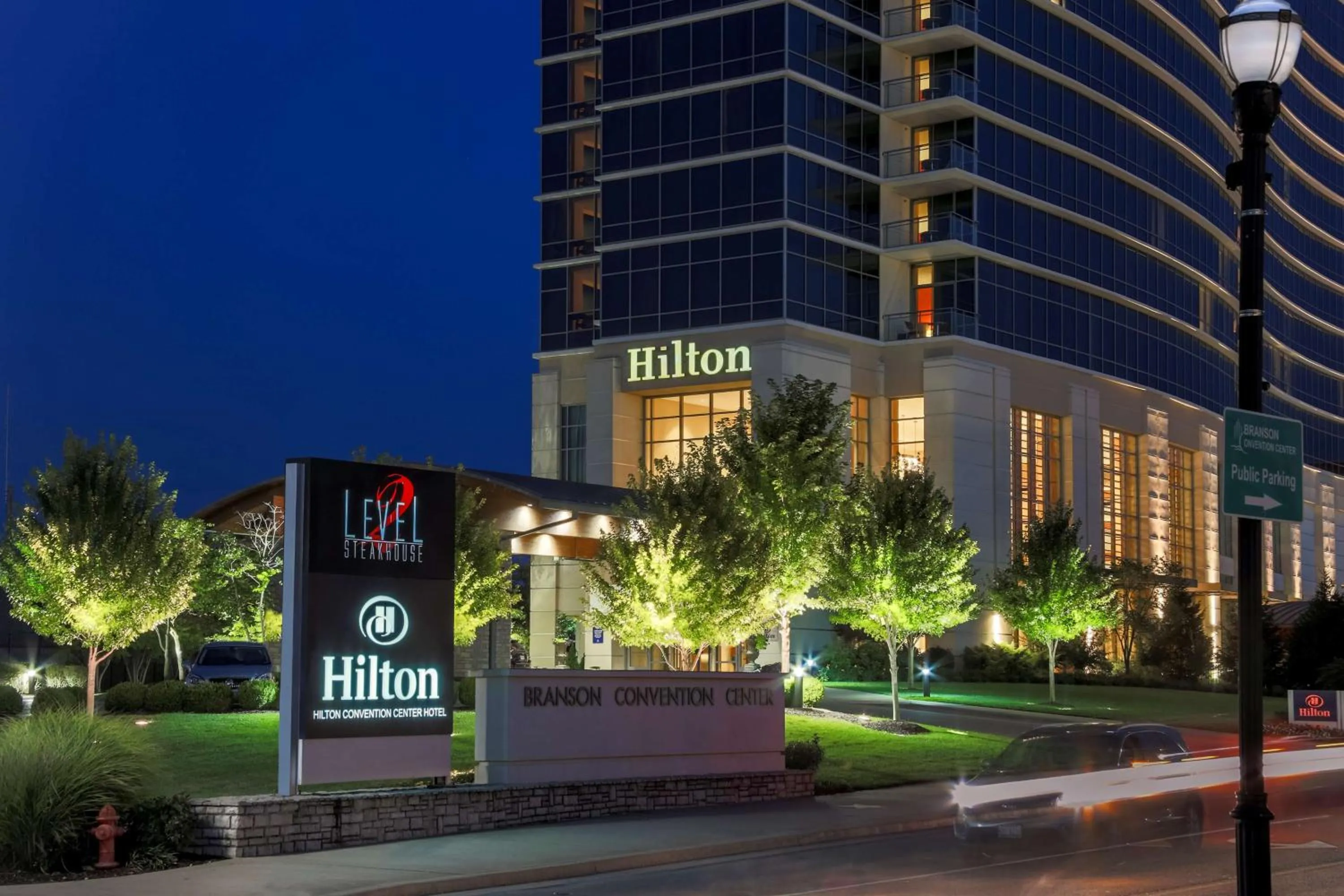 Property building in Hilton Branson Convention Center
