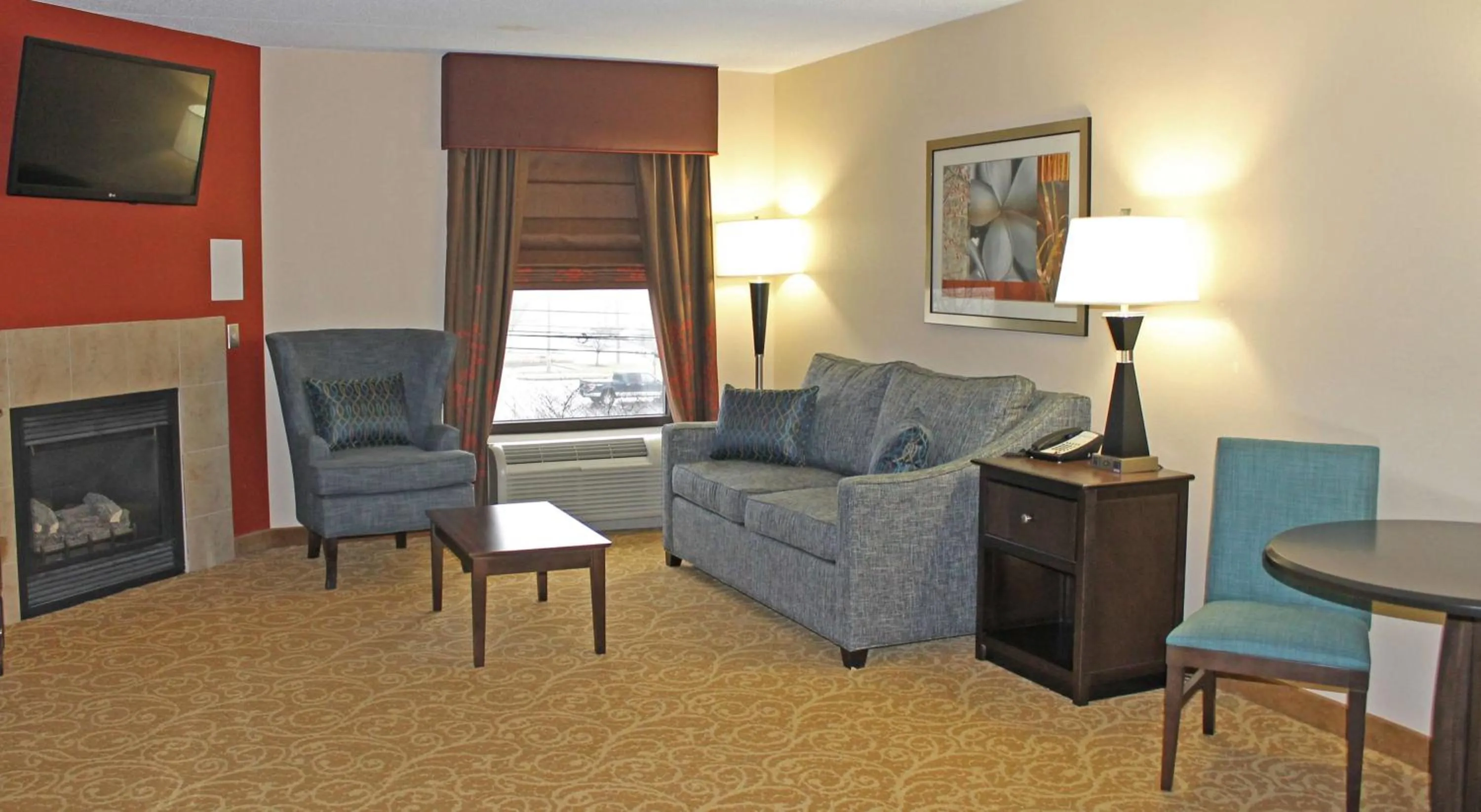 Living room in Hampton Inn Gettysburg