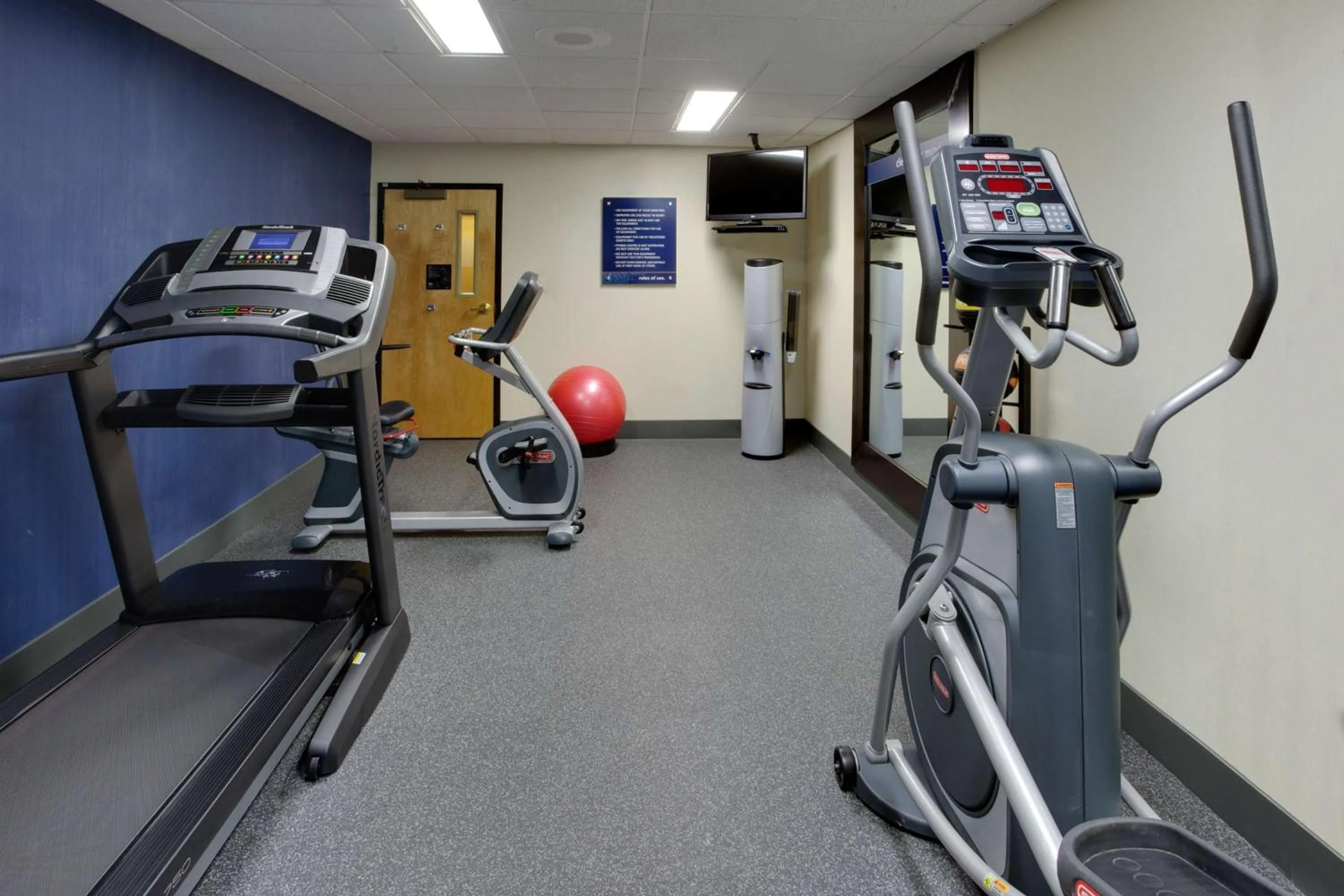 Fitness centre/facilities in Hampton Inn Gettysburg