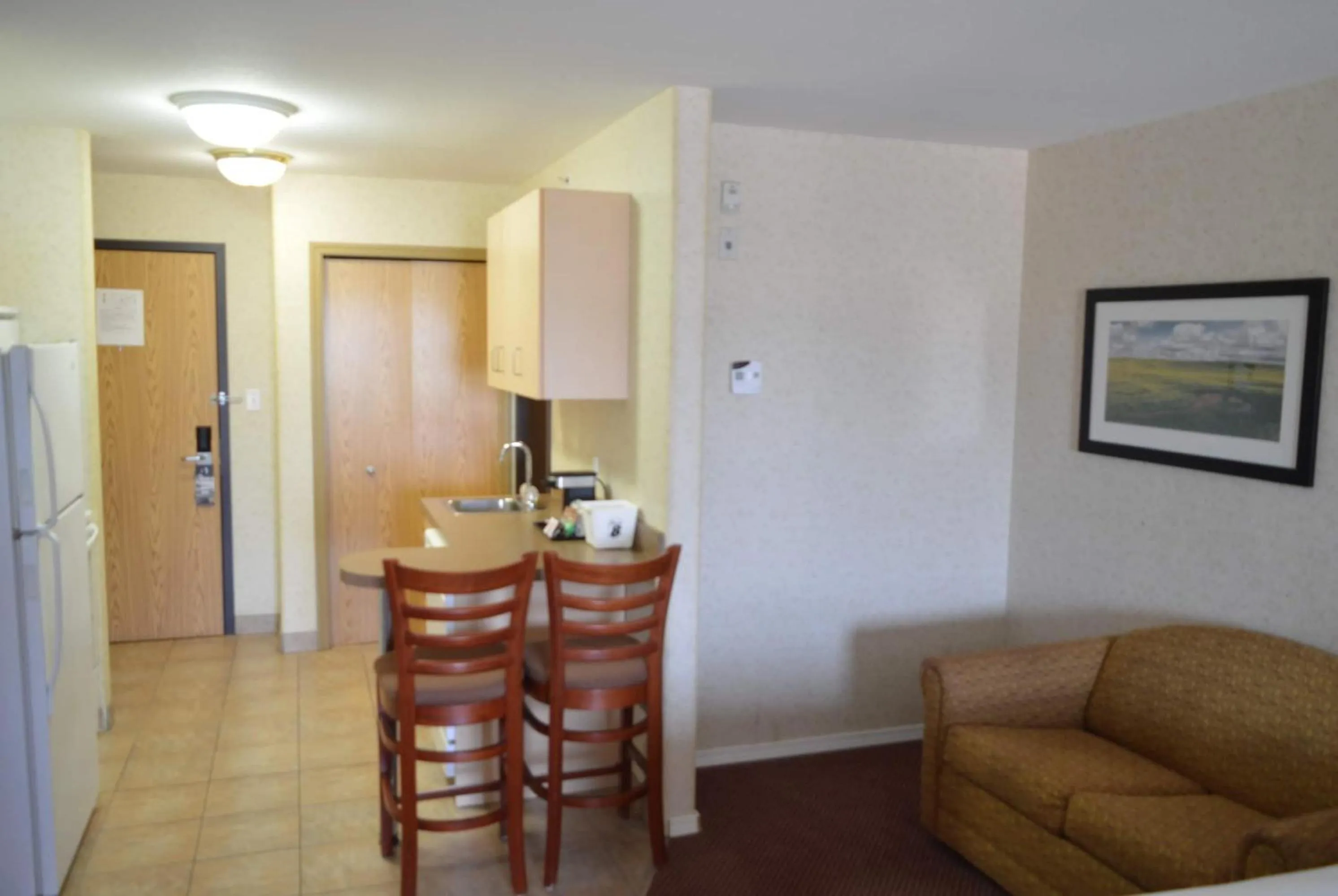Photo of the whole room in Super 8 by Wyndham Grande Prairie