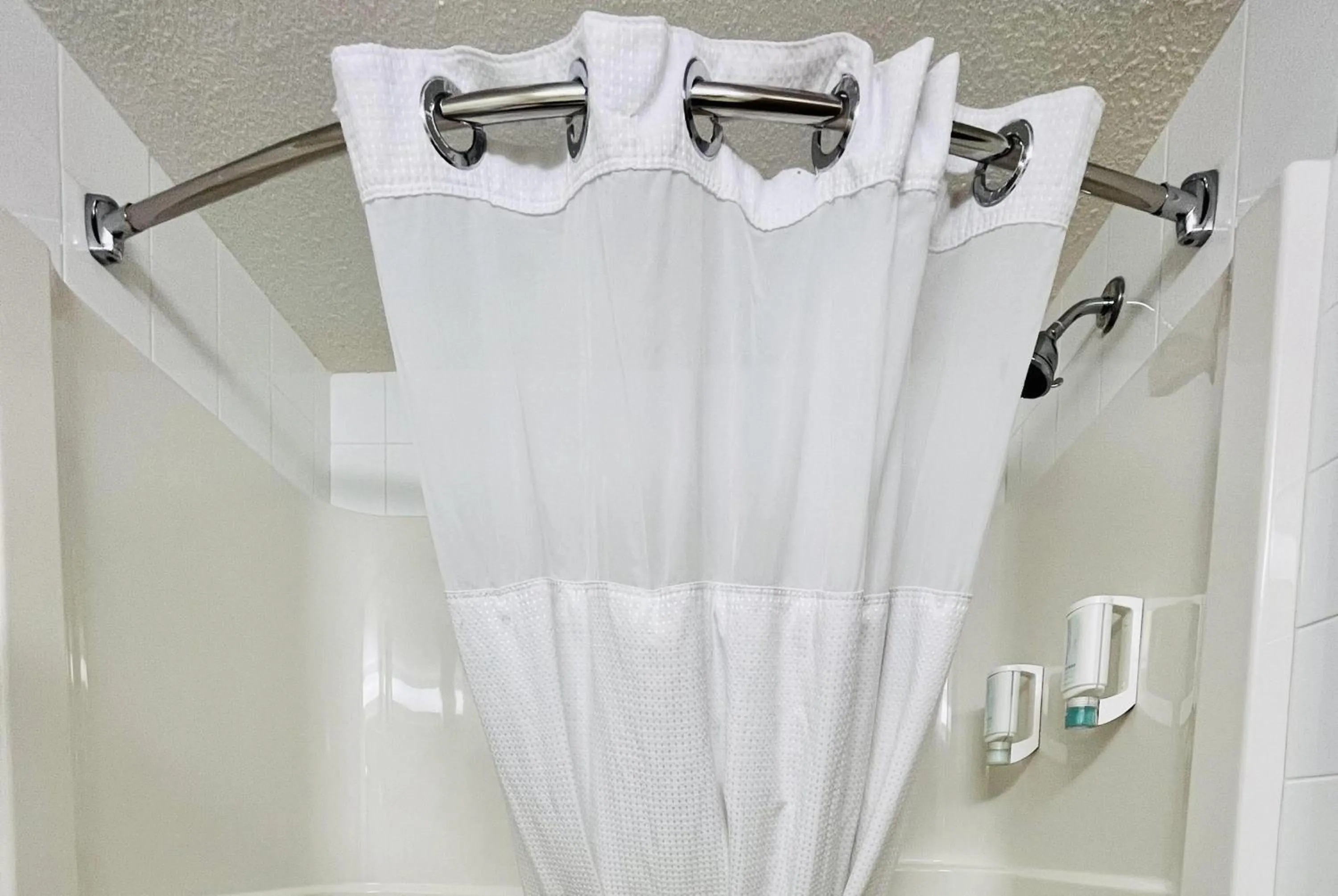 Bathroom in Super 8 by Wyndham Grande Prairie