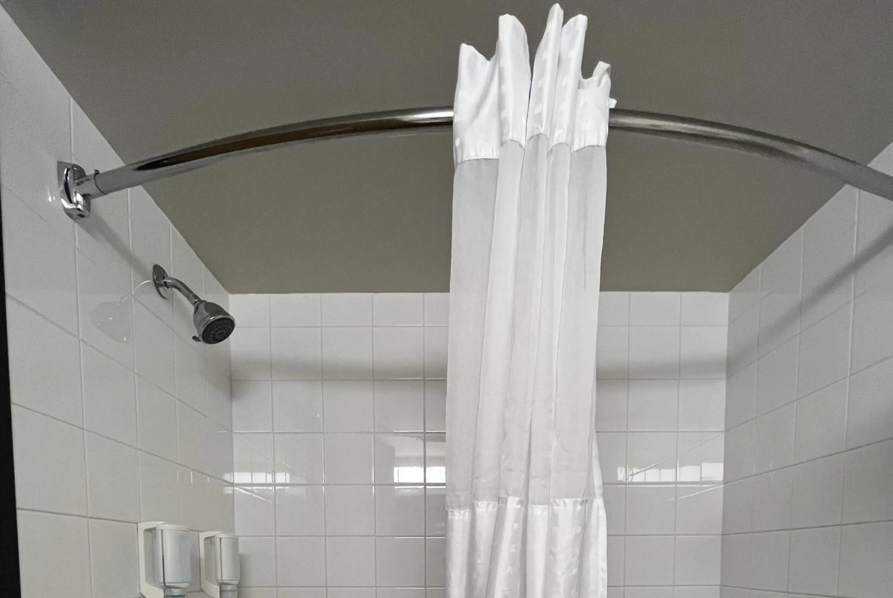 Bathroom in Super 8 by Wyndham Grande Prairie