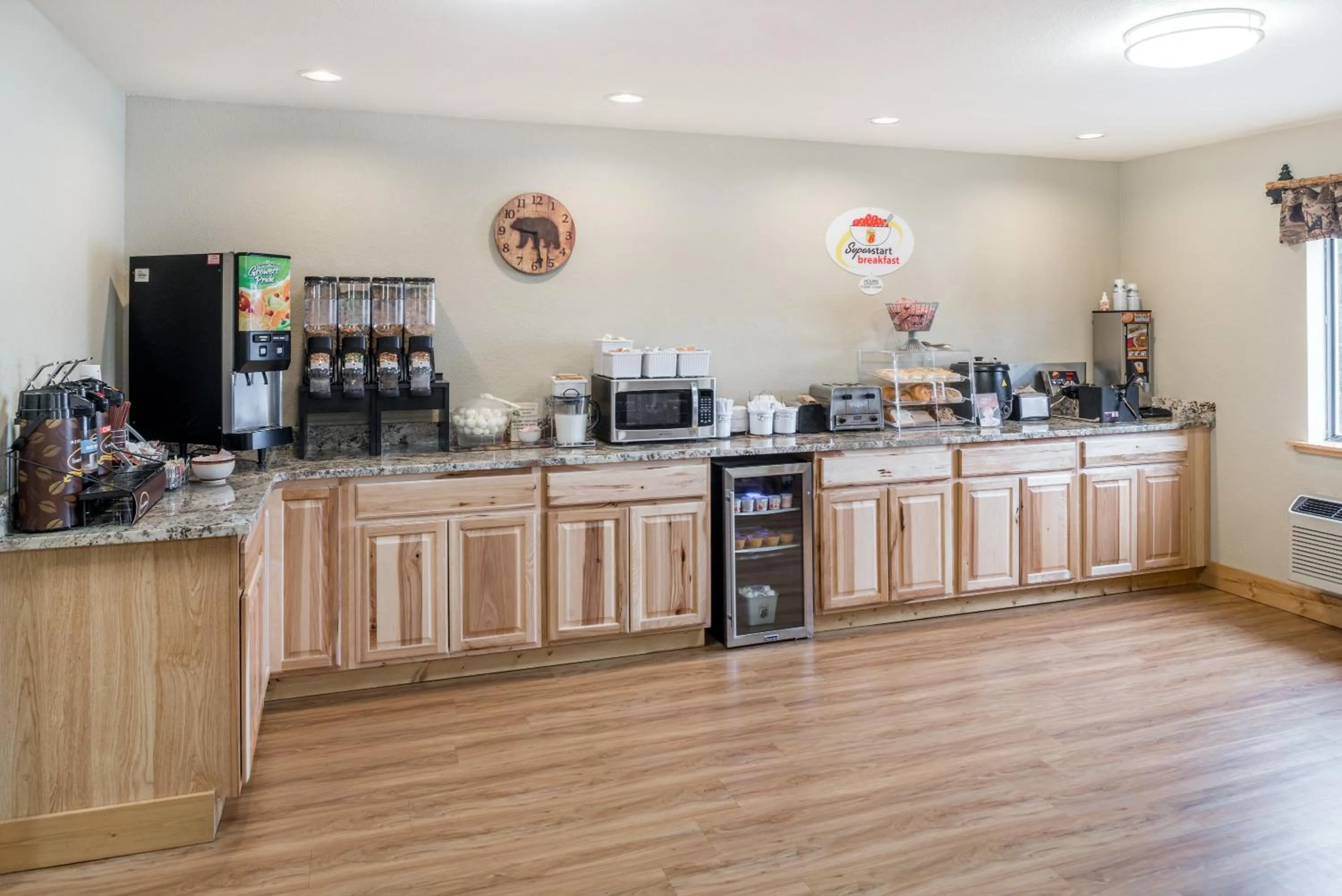 Breakfast in Super 8 by Wyndham Kalispell Glacier National Park