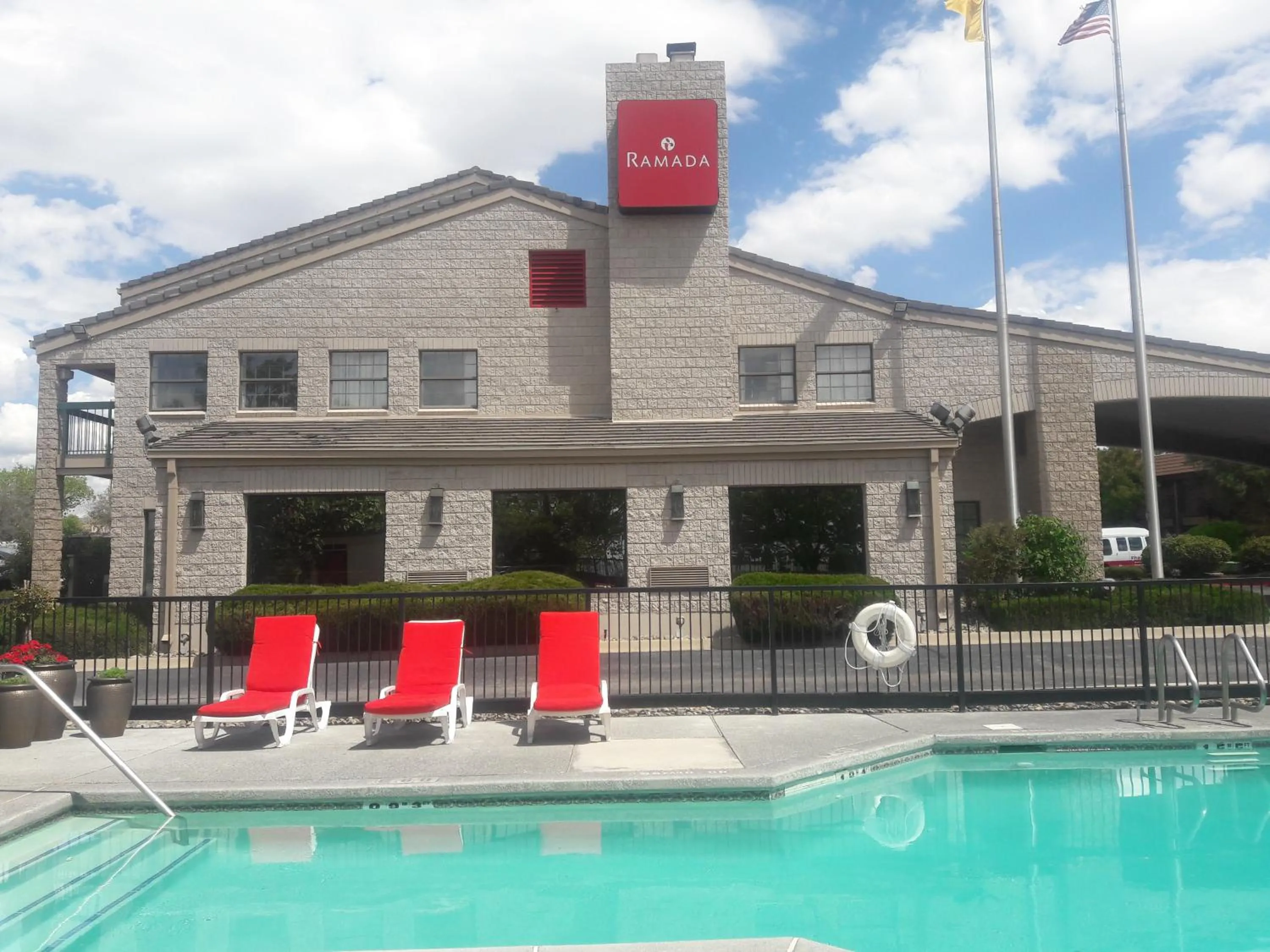 Property building in Ramada by Wyndham Albuquerque Airport