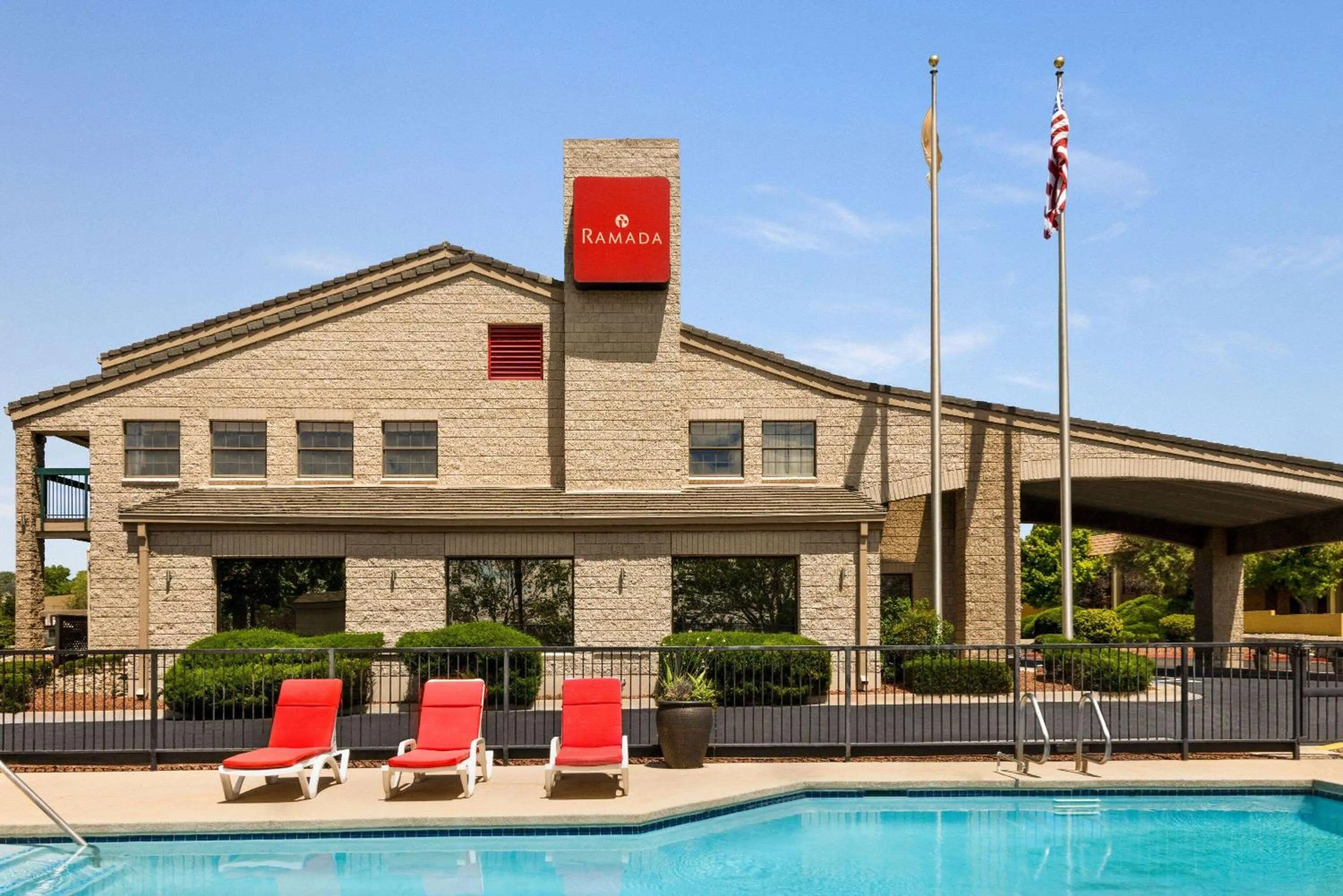 Property building in Ramada by Wyndham Albuquerque Airport