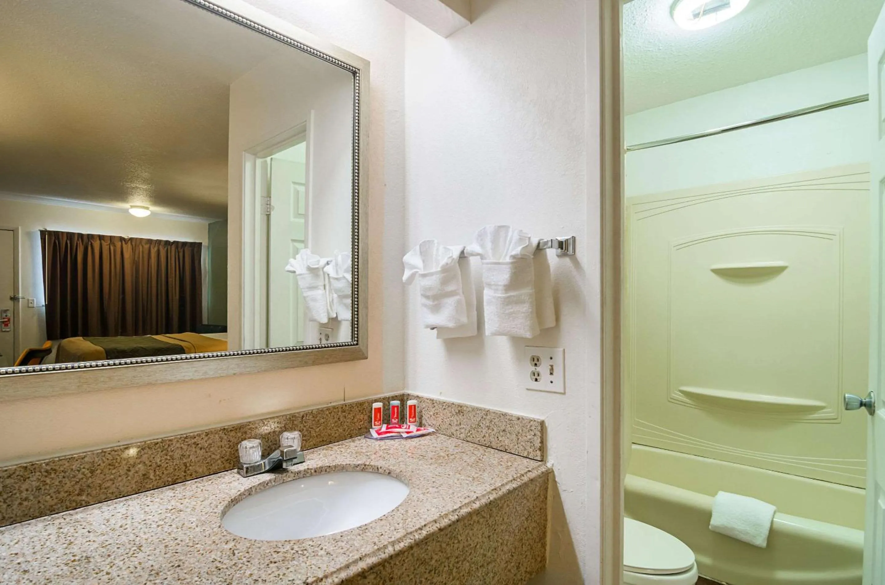 Bathroom in Econo Lodge South Holland - Chicago Southland