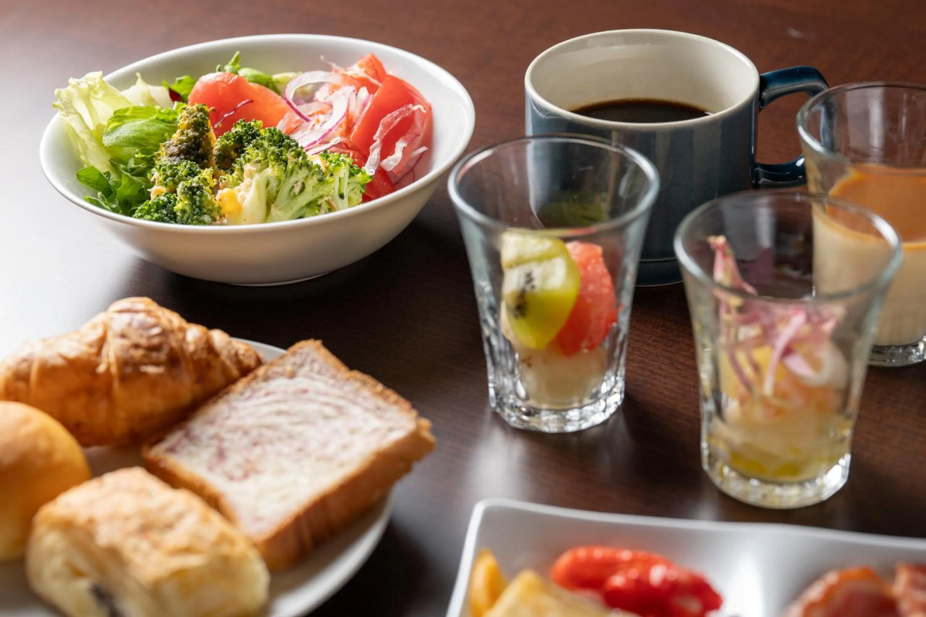 Buffet breakfast in Hotel Vista Premio Kyoto Kawaramachi St