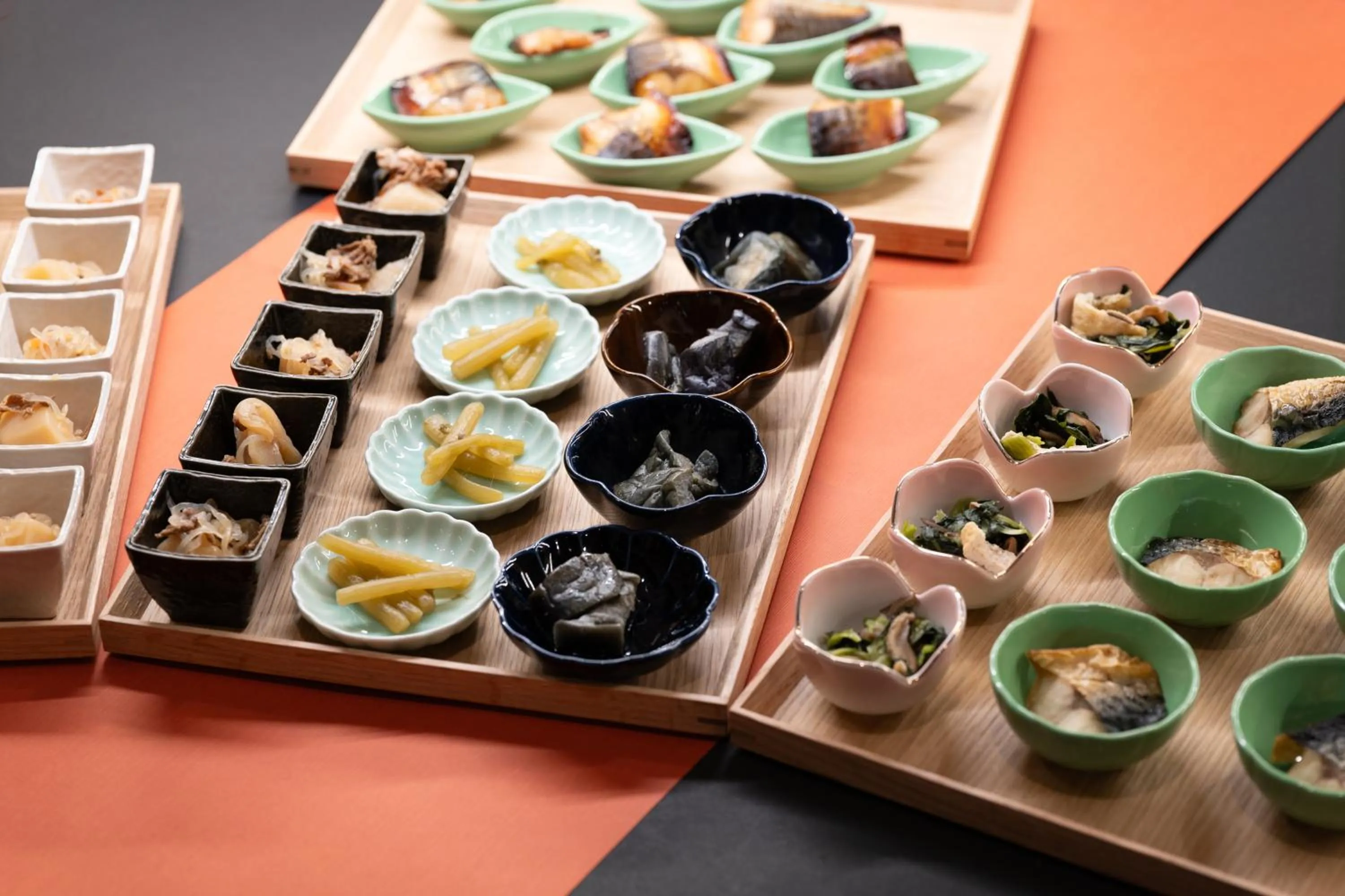 Buffet breakfast in Hotel Vista Premio Kyoto Kawaramachi St