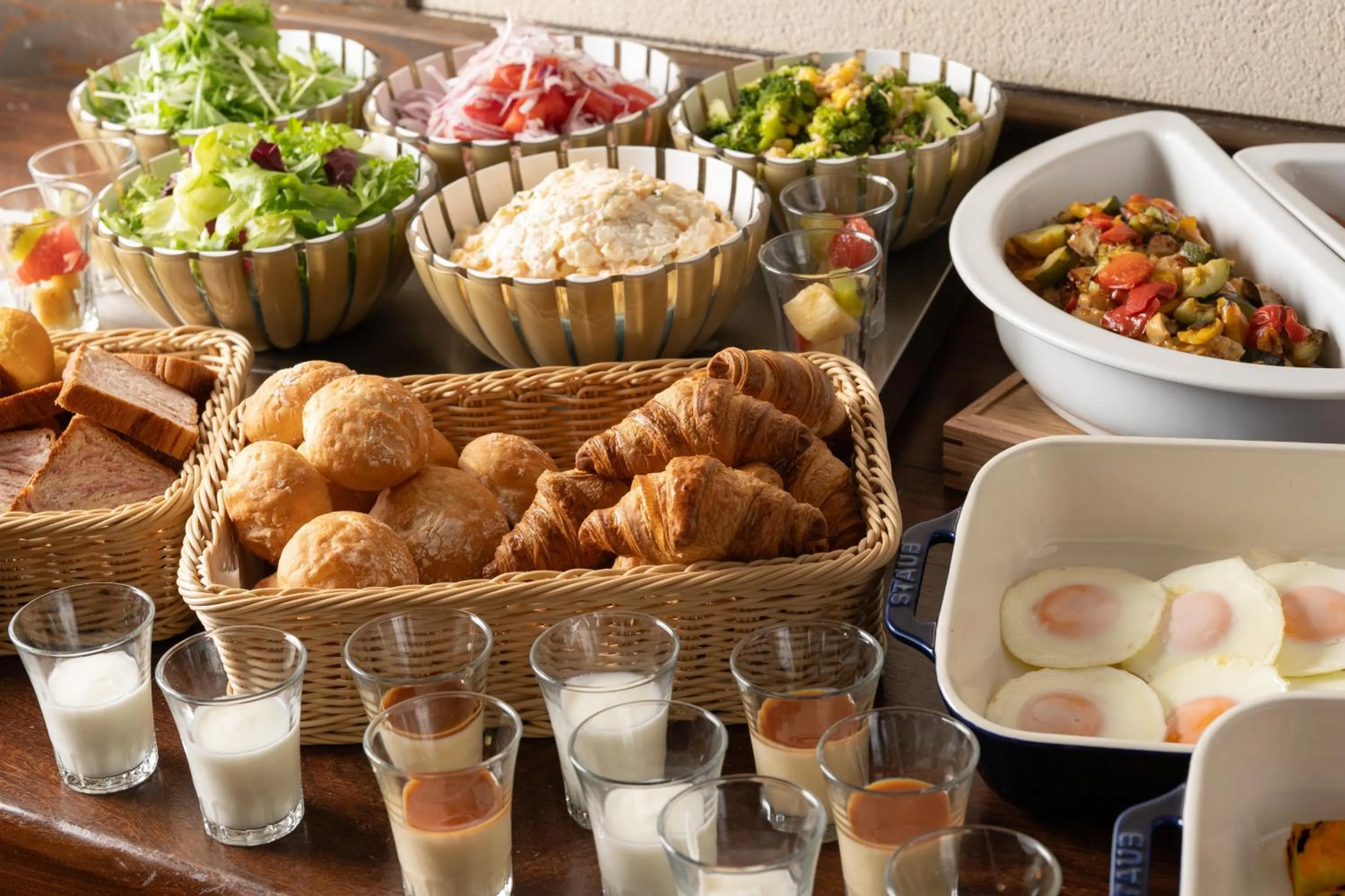 Buffet breakfast in Hotel Vista Premio Kyoto Kawaramachi St