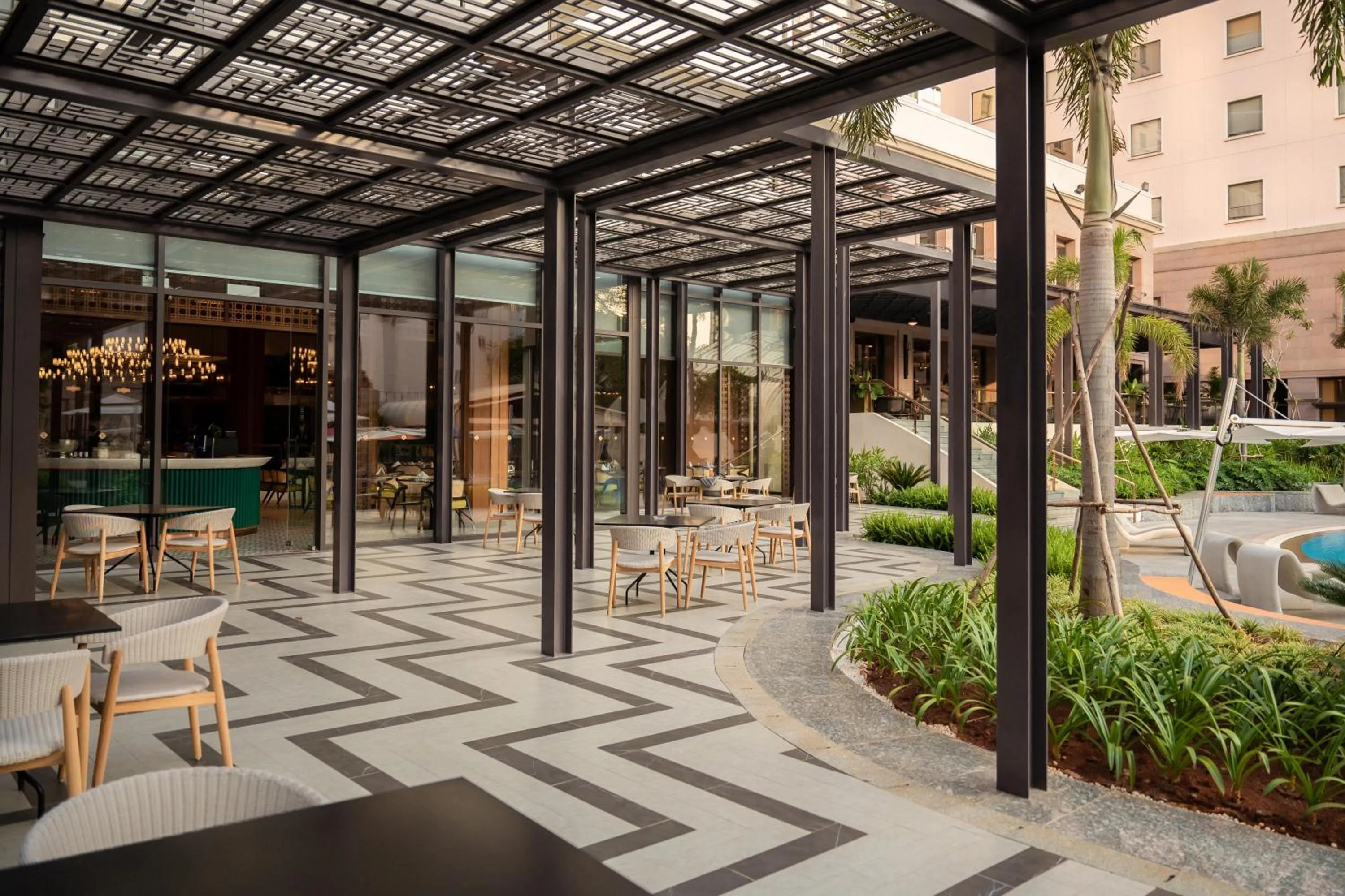 Balcony/Terrace in Lotte Hotel Saigon