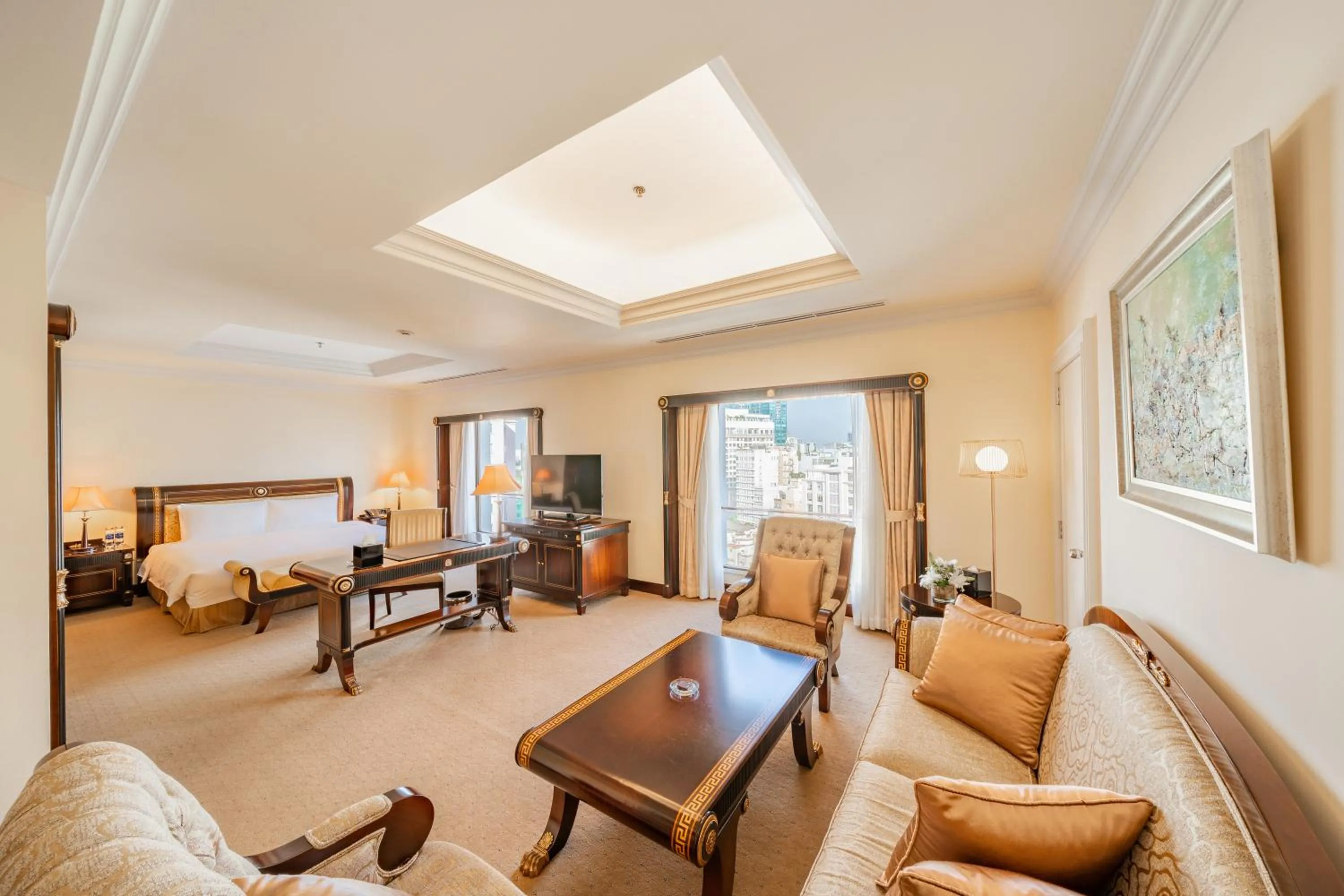 Photo of the whole room, Bed in Lotte Hotel Saigon