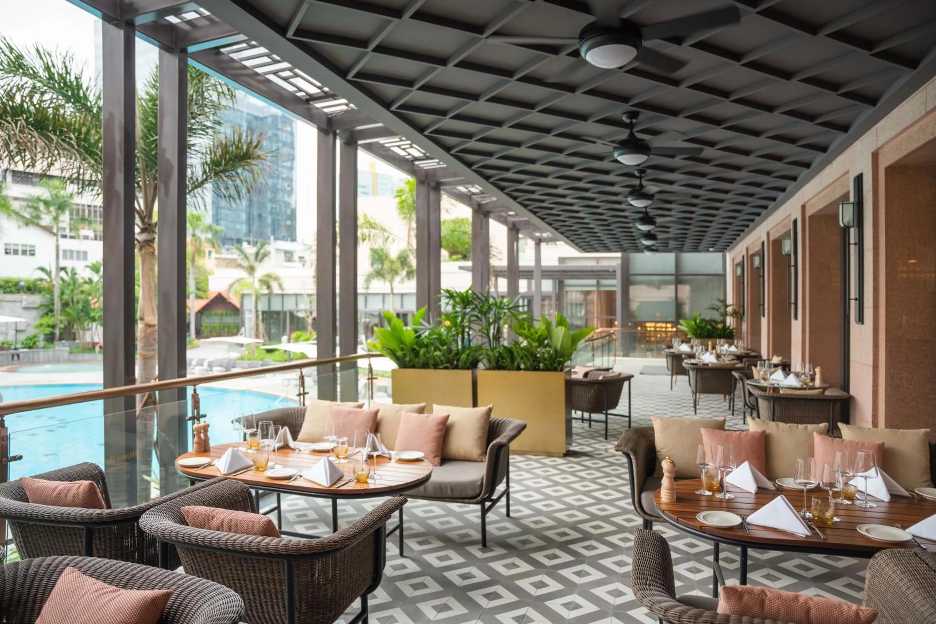 Restaurant/places to eat in Lotte Hotel Saigon