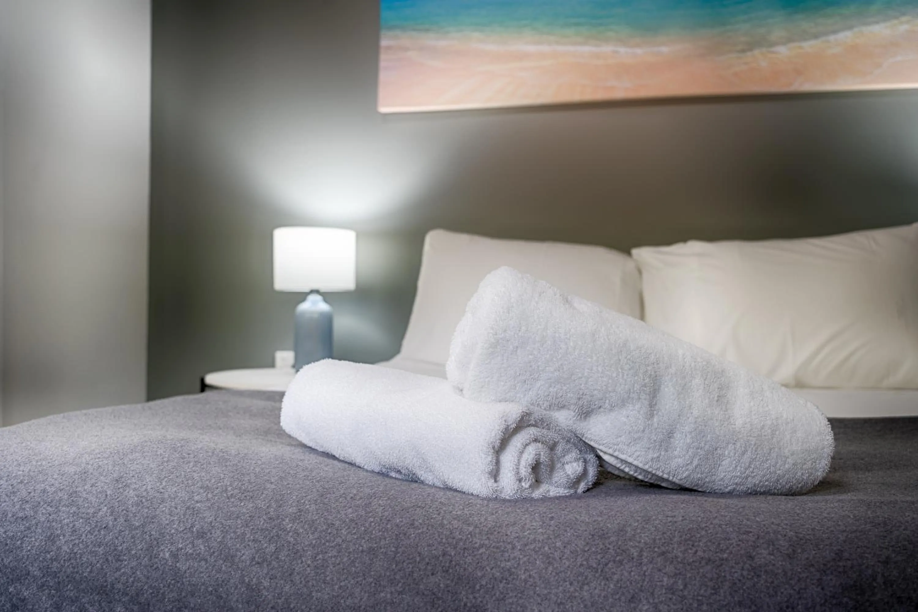 Bathroom, Bed in PK's Jungle Village