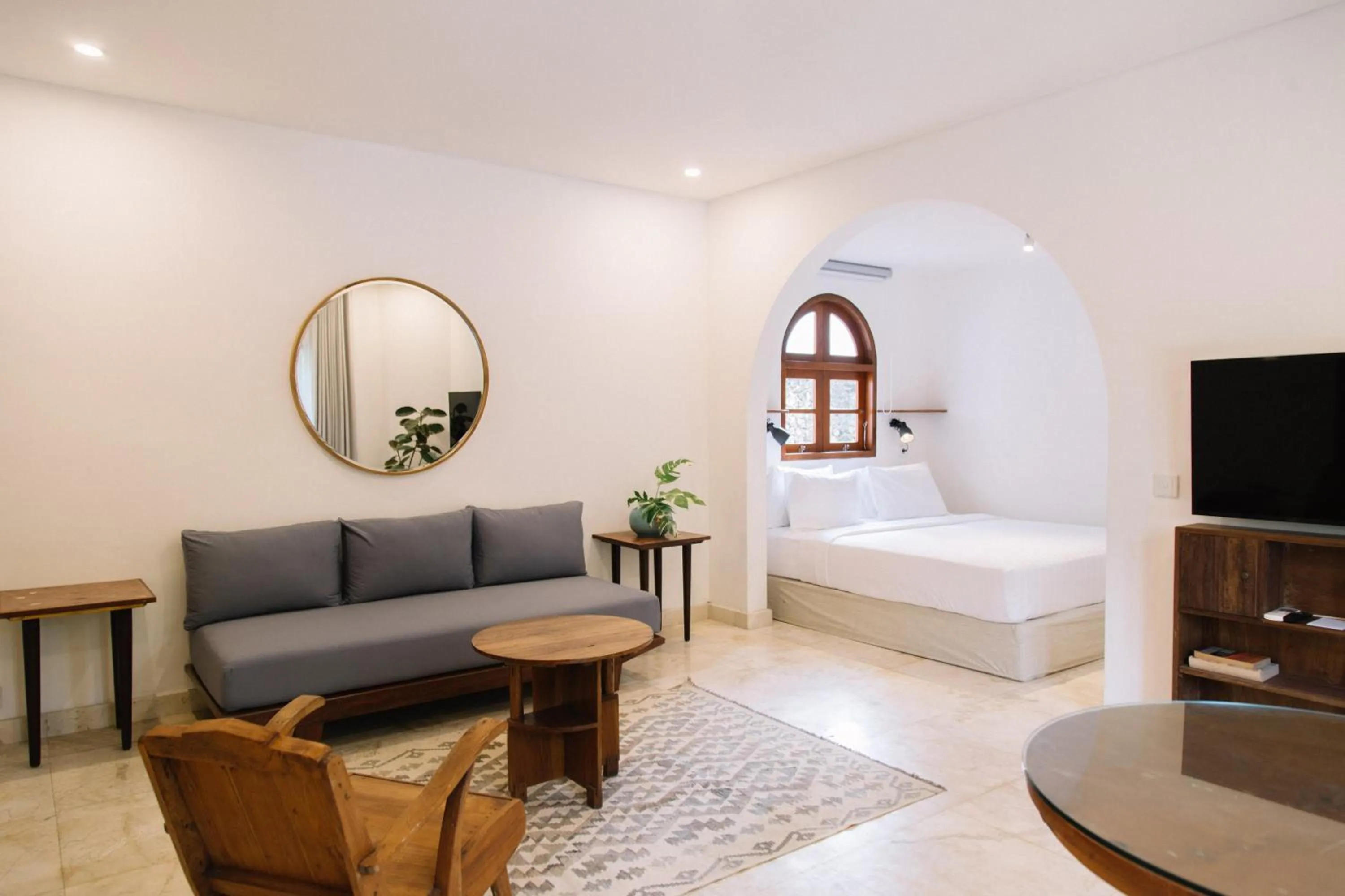 Living room, Bed in Kresna By The Sea By Kresna Hospitality