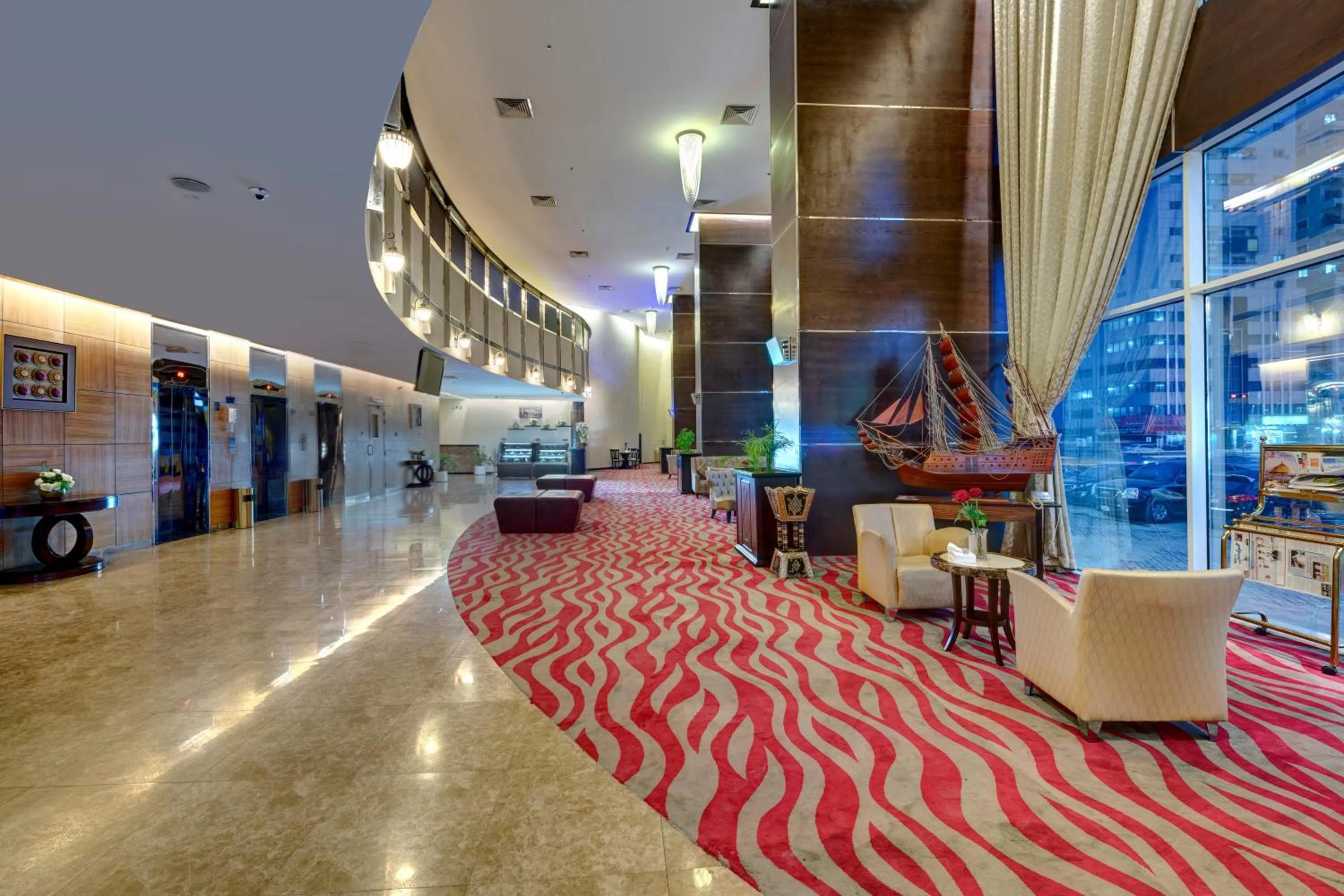 Lobby or reception in Aryana Hotel