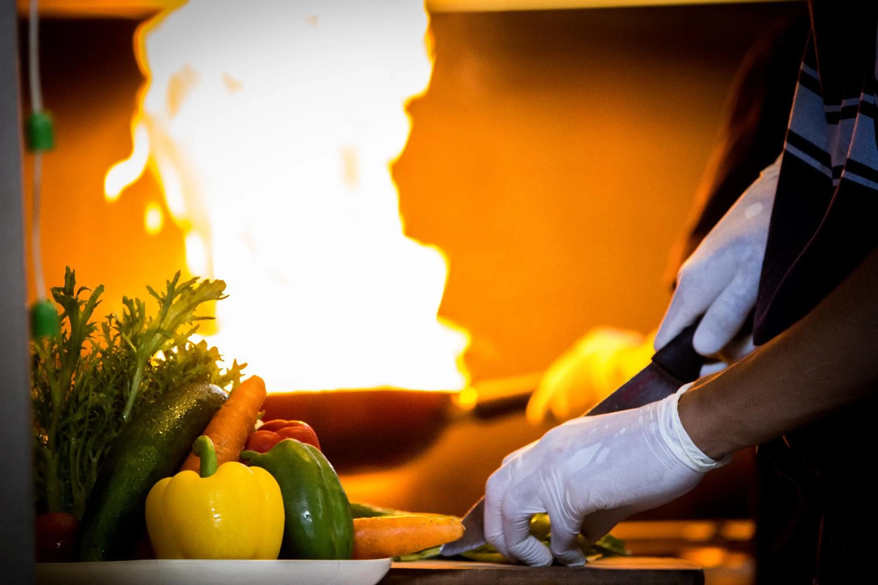 Restaurant/places to eat in Chandra Bali Villas