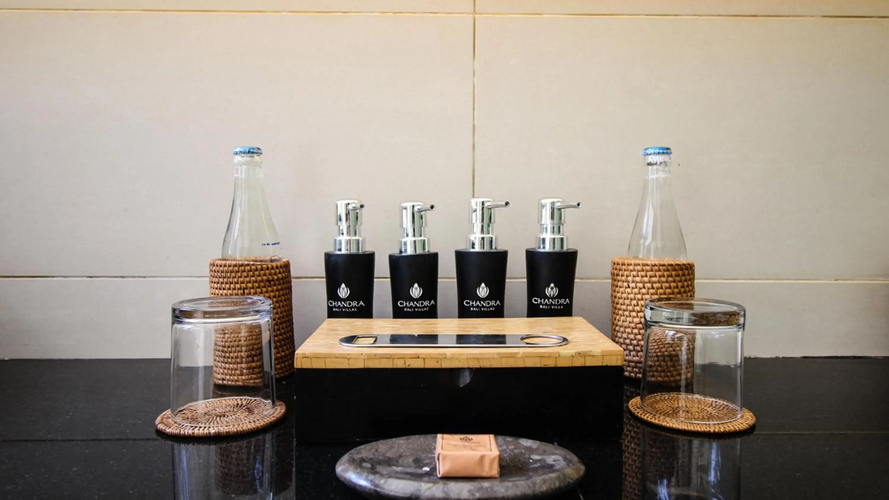 Bathroom in Chandra Bali Villas