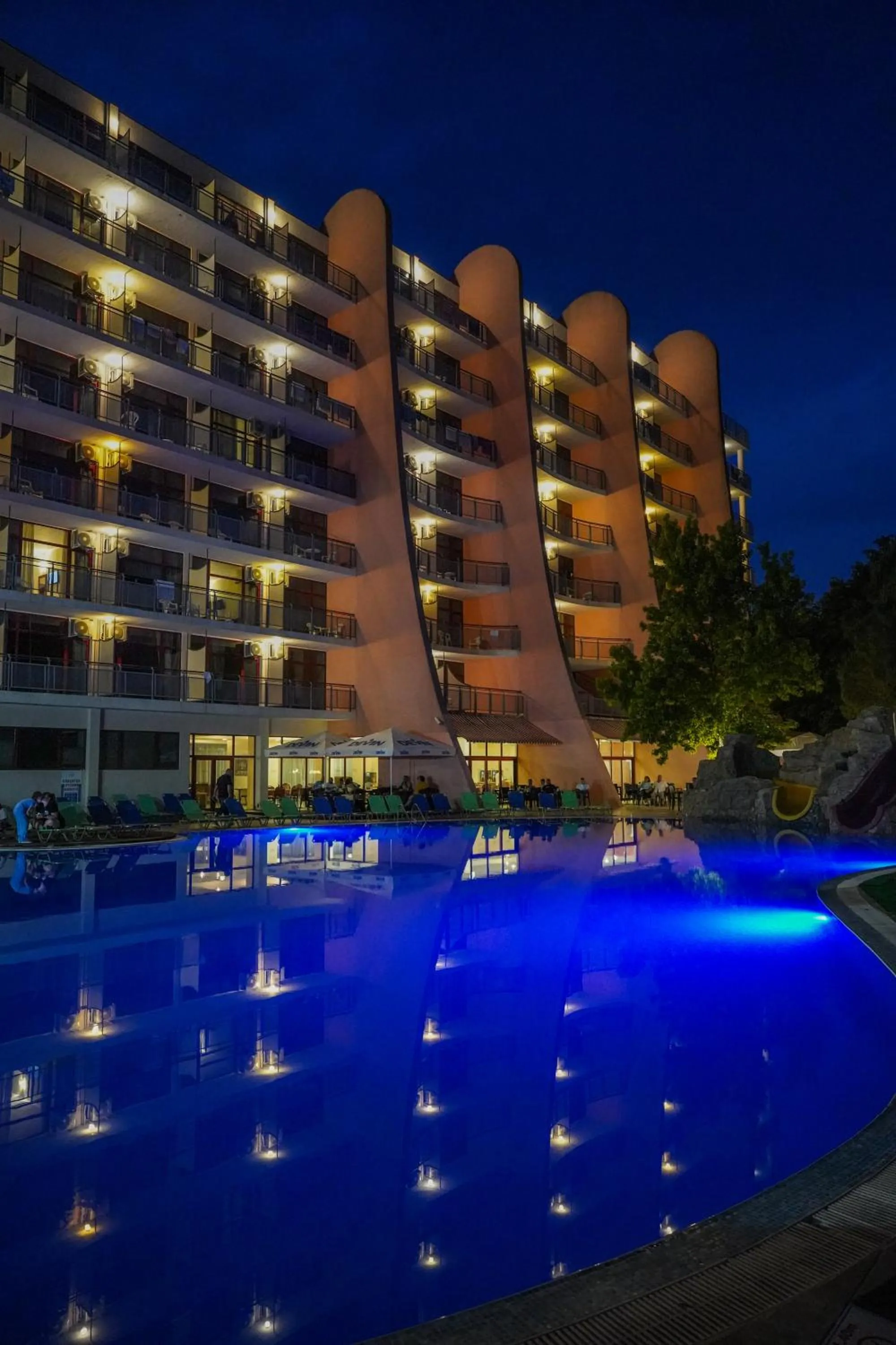 Property building in Helios Spa Hotel- All Inclusive , Newly Refurbished Rooms with Private AC, Pools and Water Fun for Kids