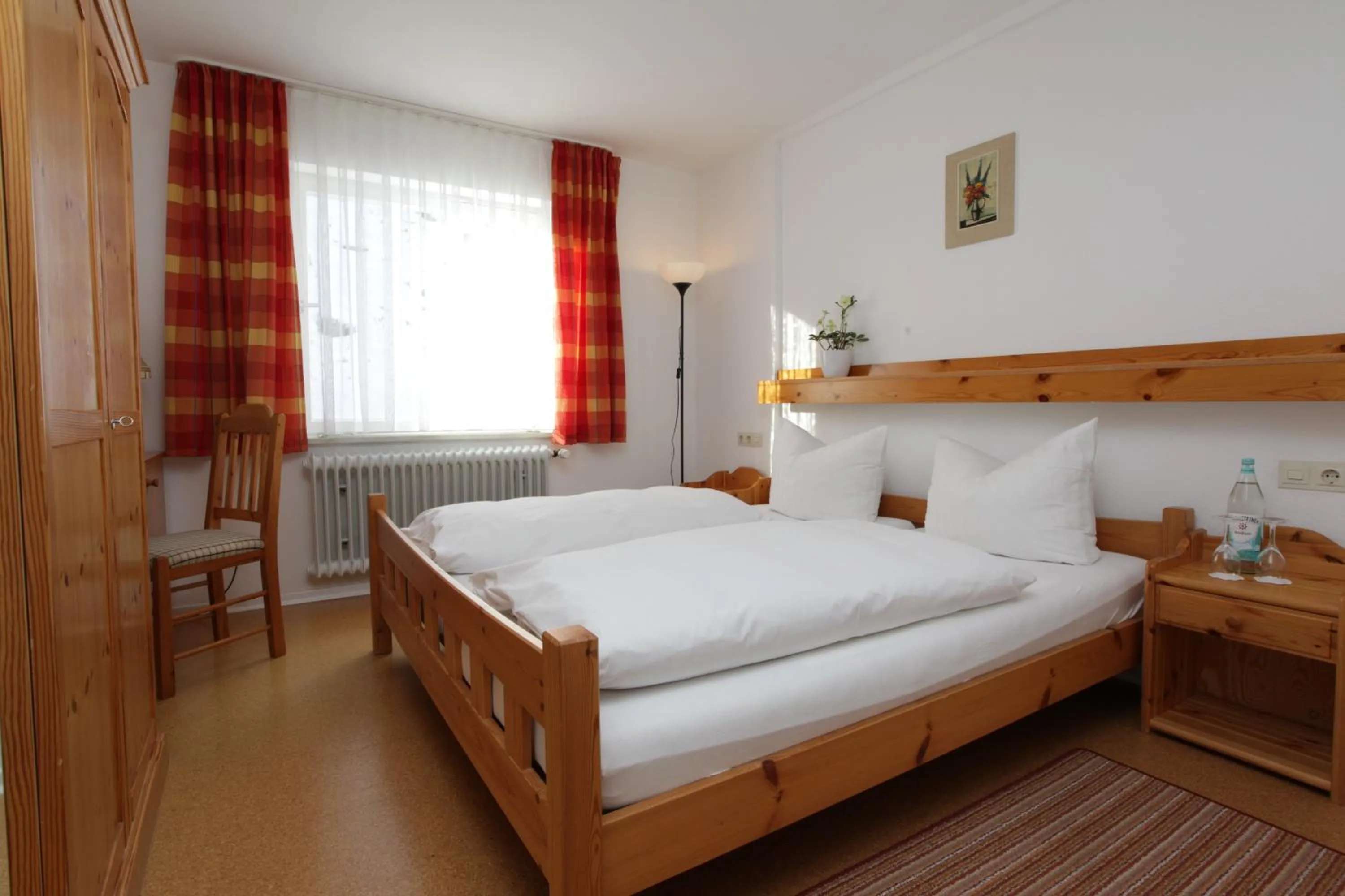 Bed in Hotel an der Sonne & Restaurant Zum Schneiger