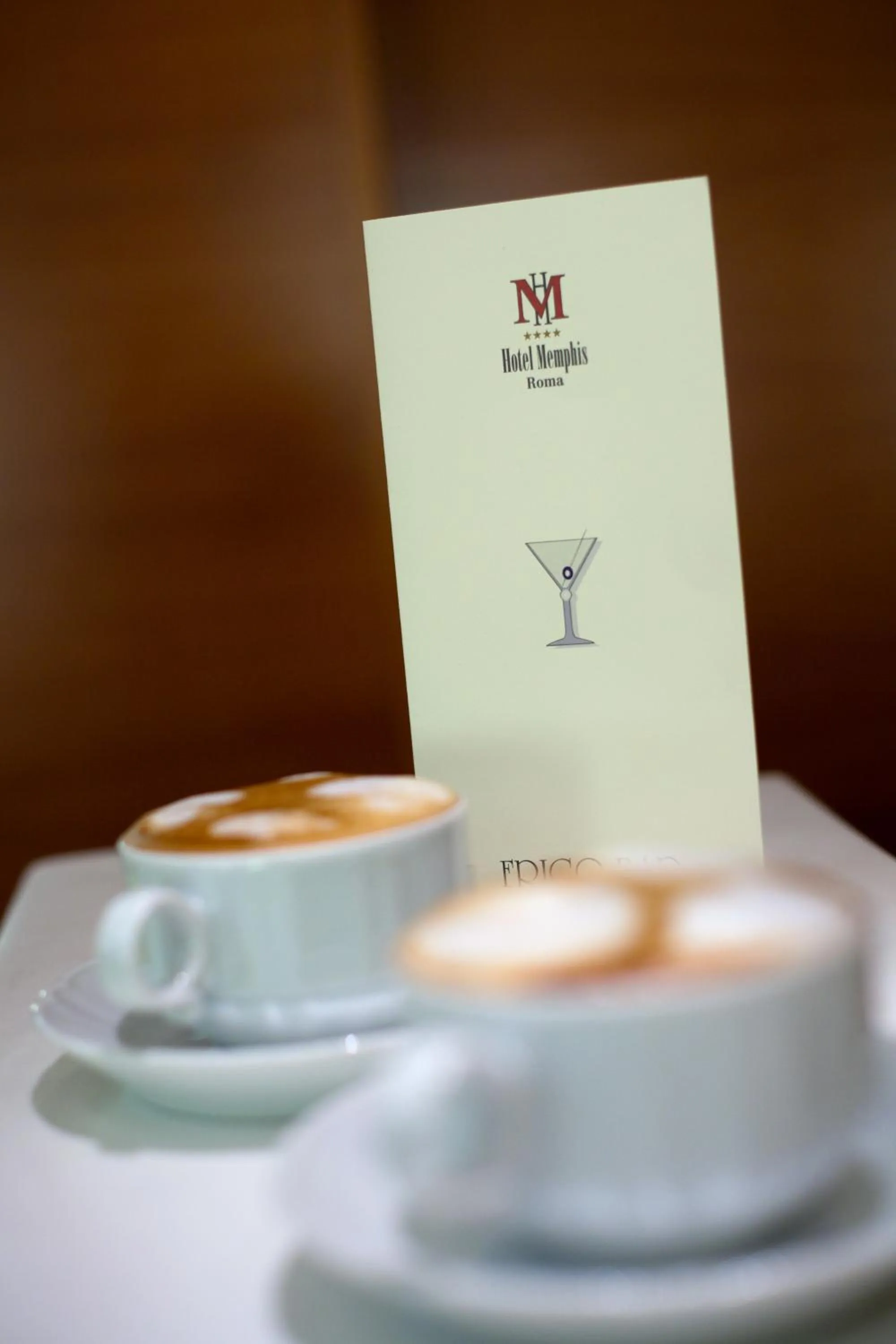 Food and drinks in Hotel Memphis