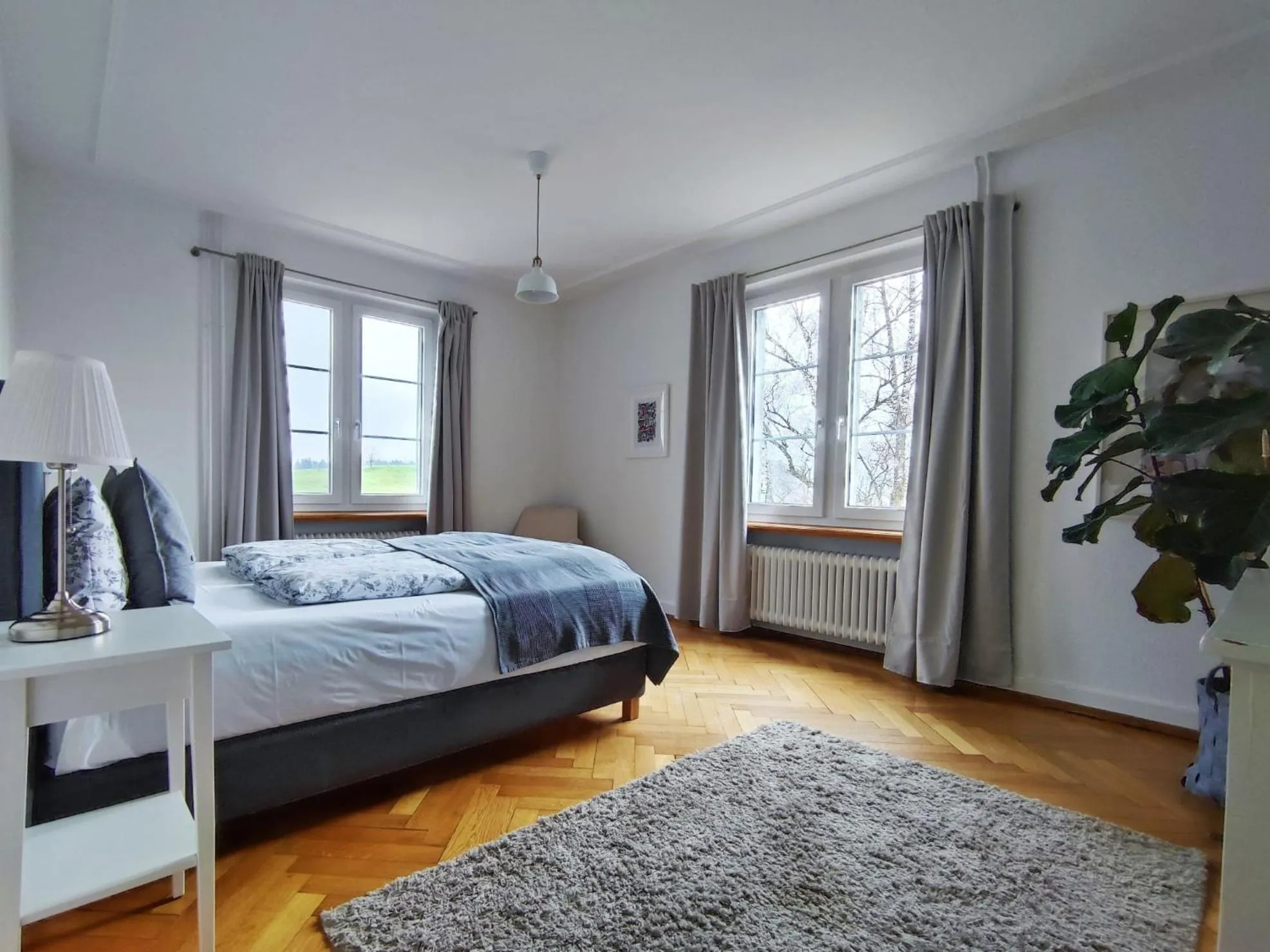 Bed in Hotel & Restaurant Schloss Schwandegg