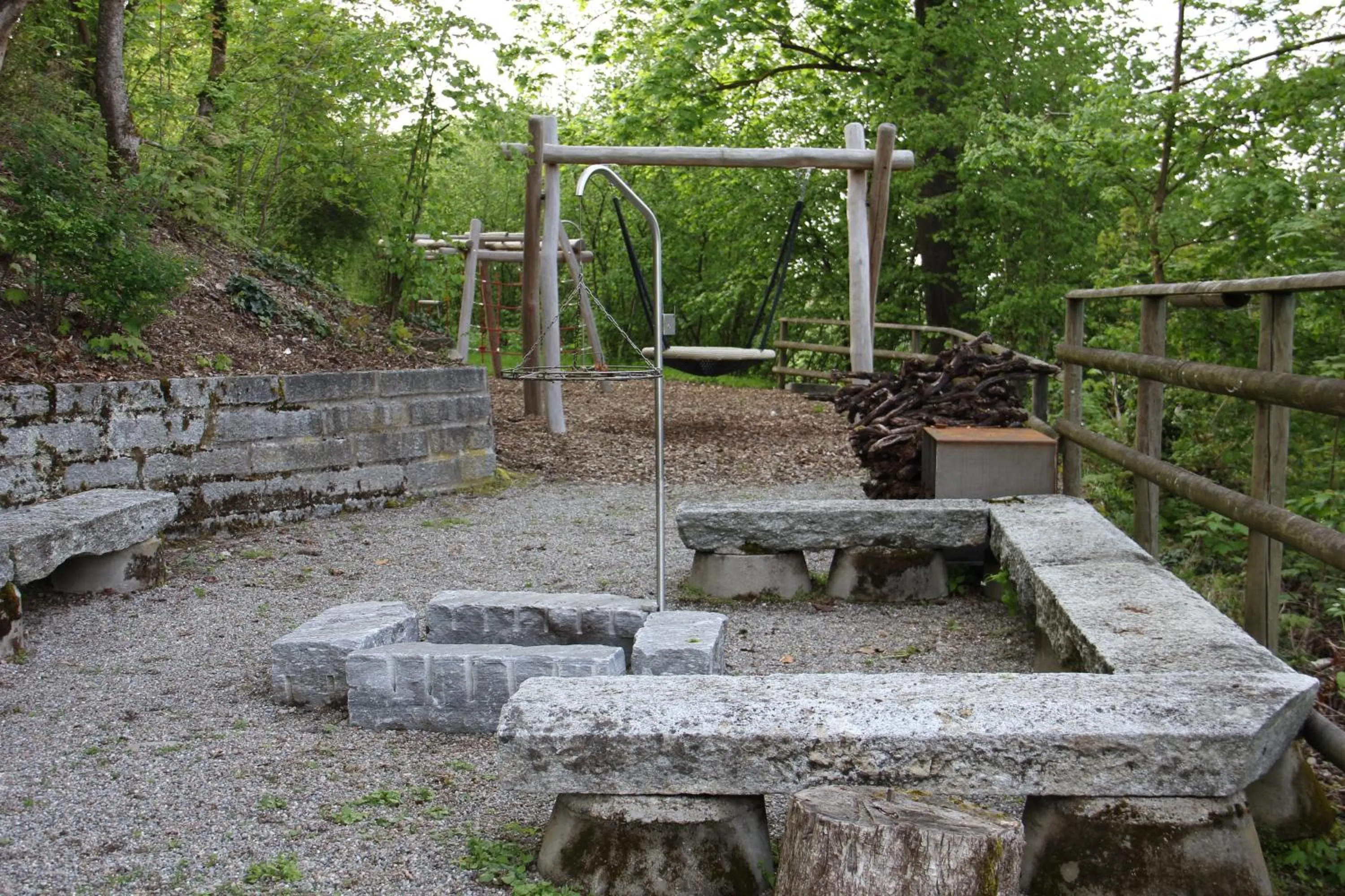 BBQ facilities in Hotel & Restaurant Schloss Schwandegg