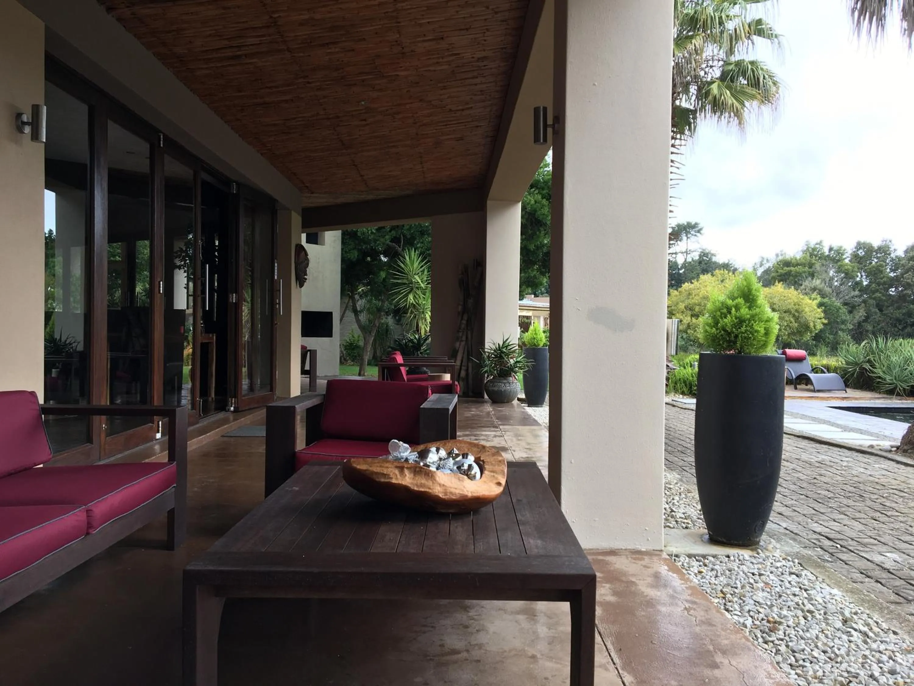 Patio in Lily Pond Country Lodge