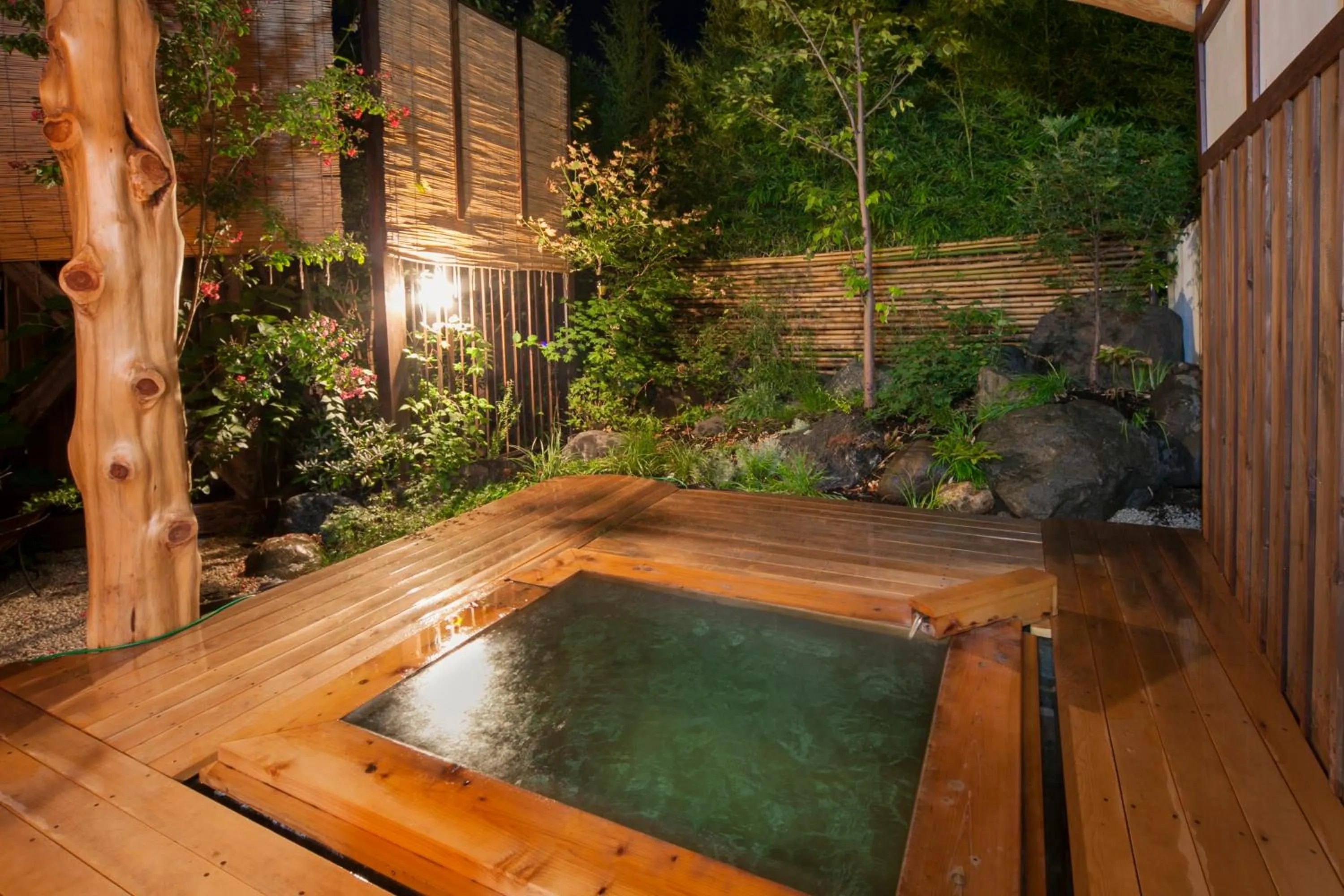 Hot Spring Bath in Kamesei Ryokan