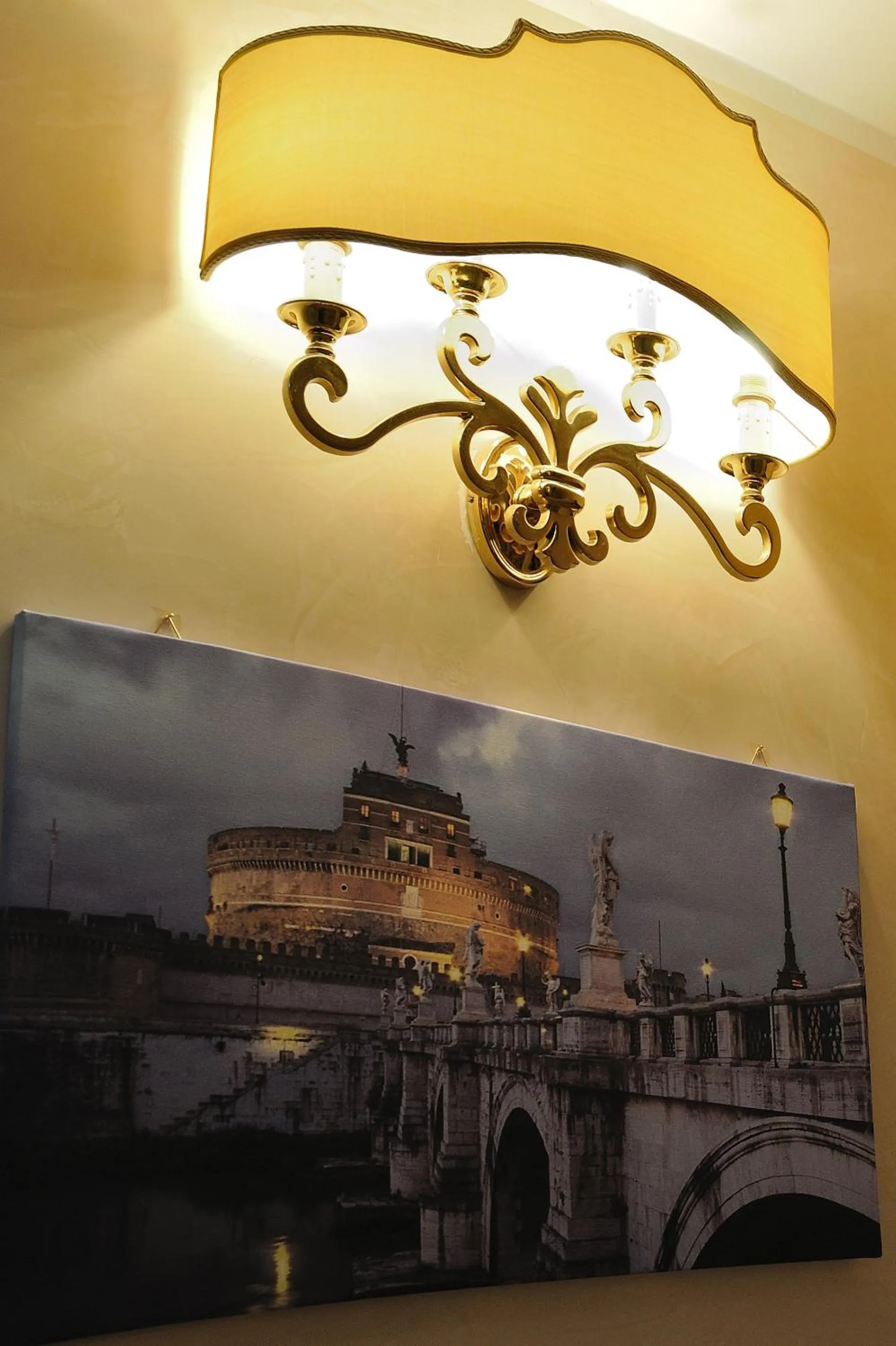 Decorative detail in Al Casaletto Hotel