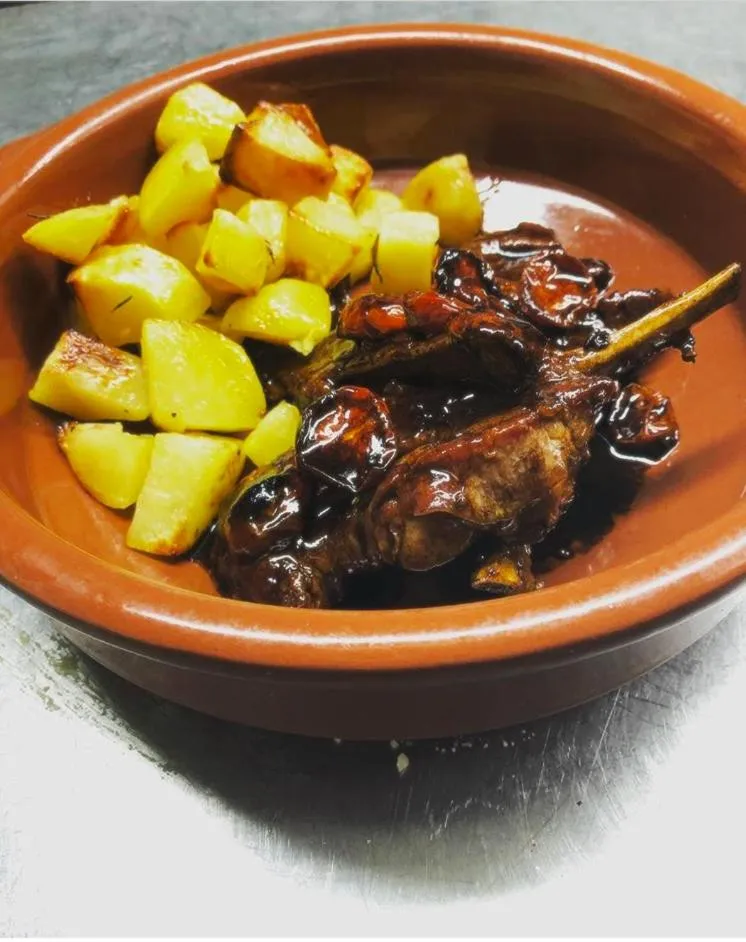 Food close-up in Al Casaletto Hotel