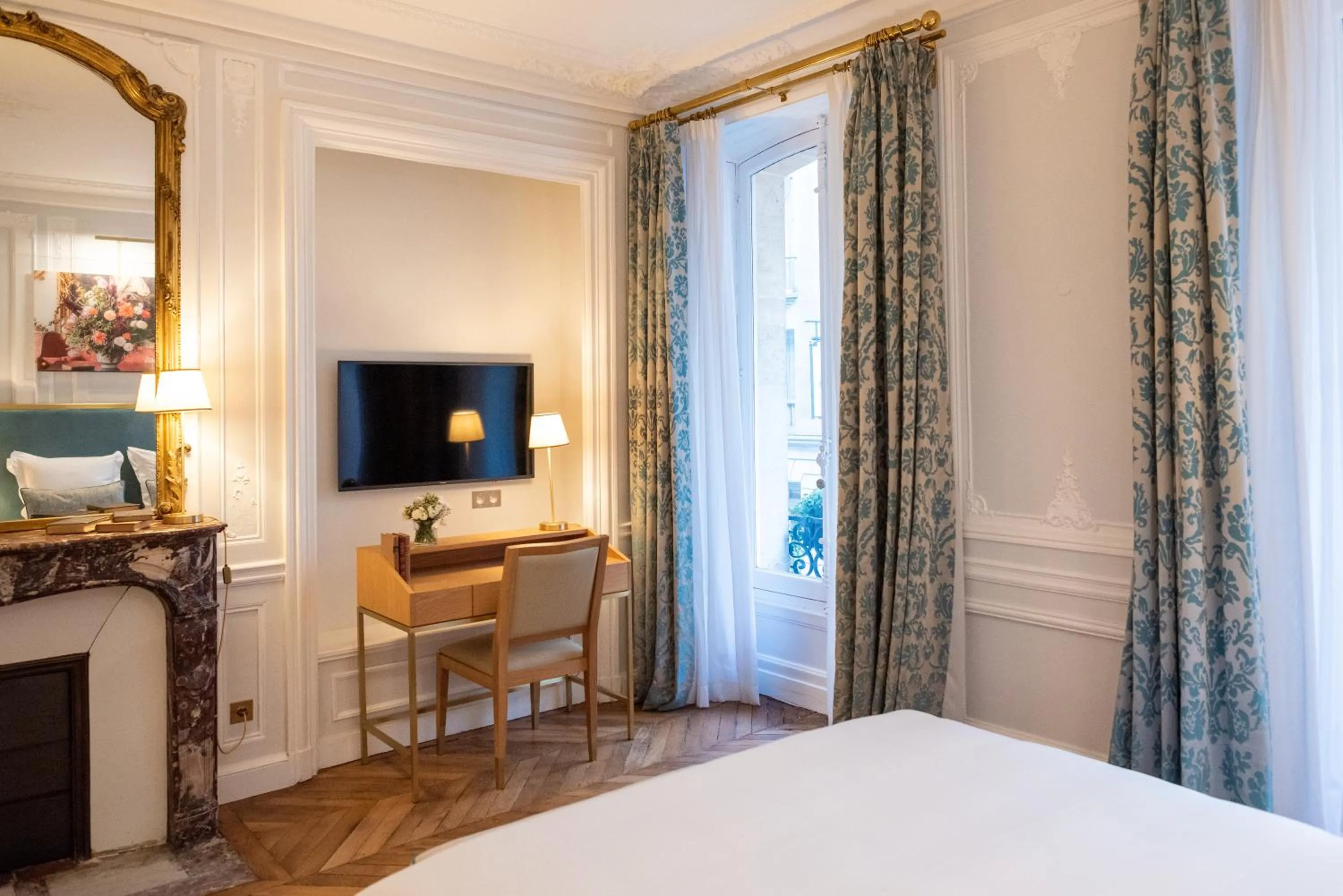 Bed in Hôtel Alfred Sommier